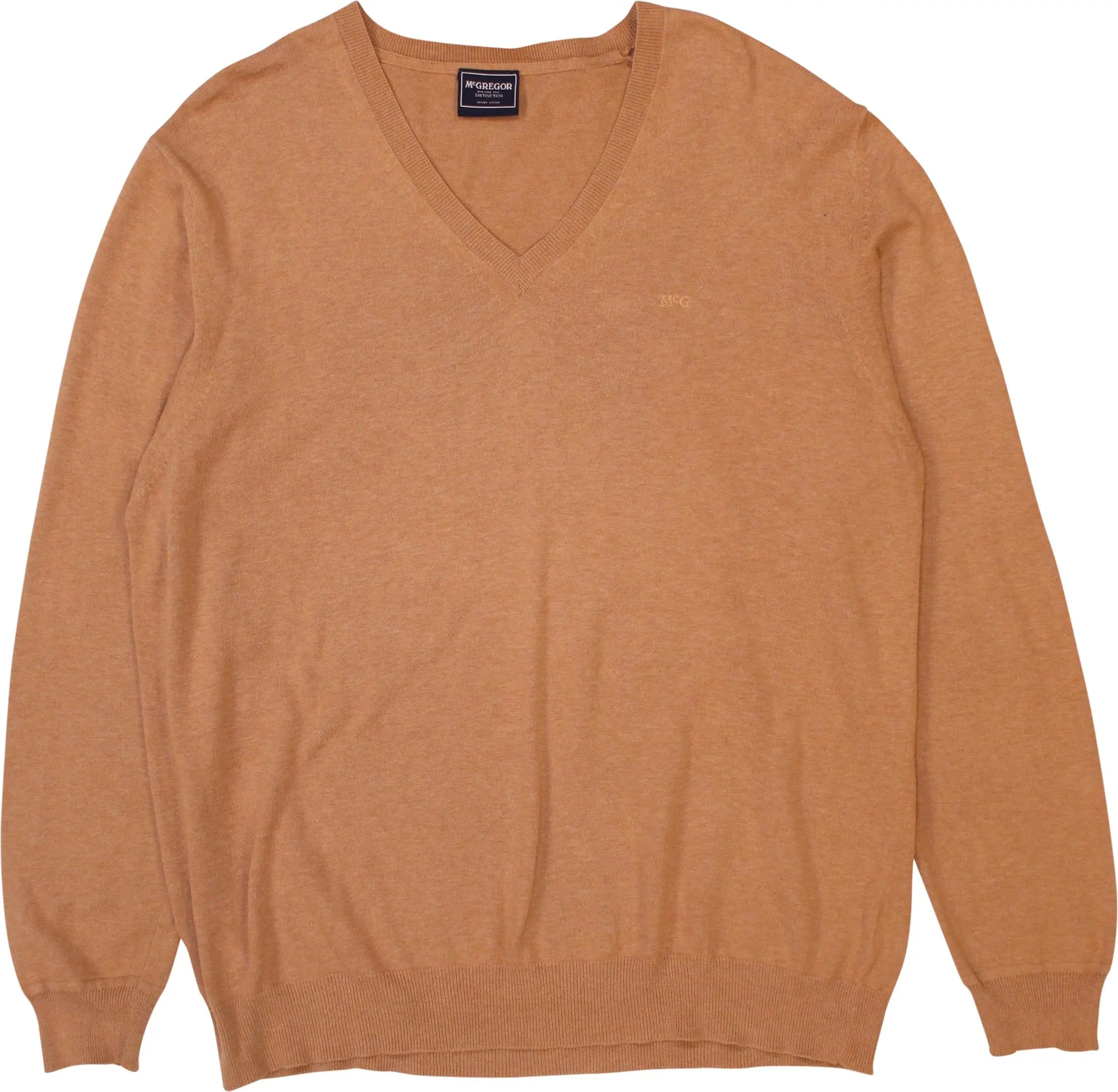McGregor - V-Neck Sweater- ThriftTale.com - Vintage and second handclothing