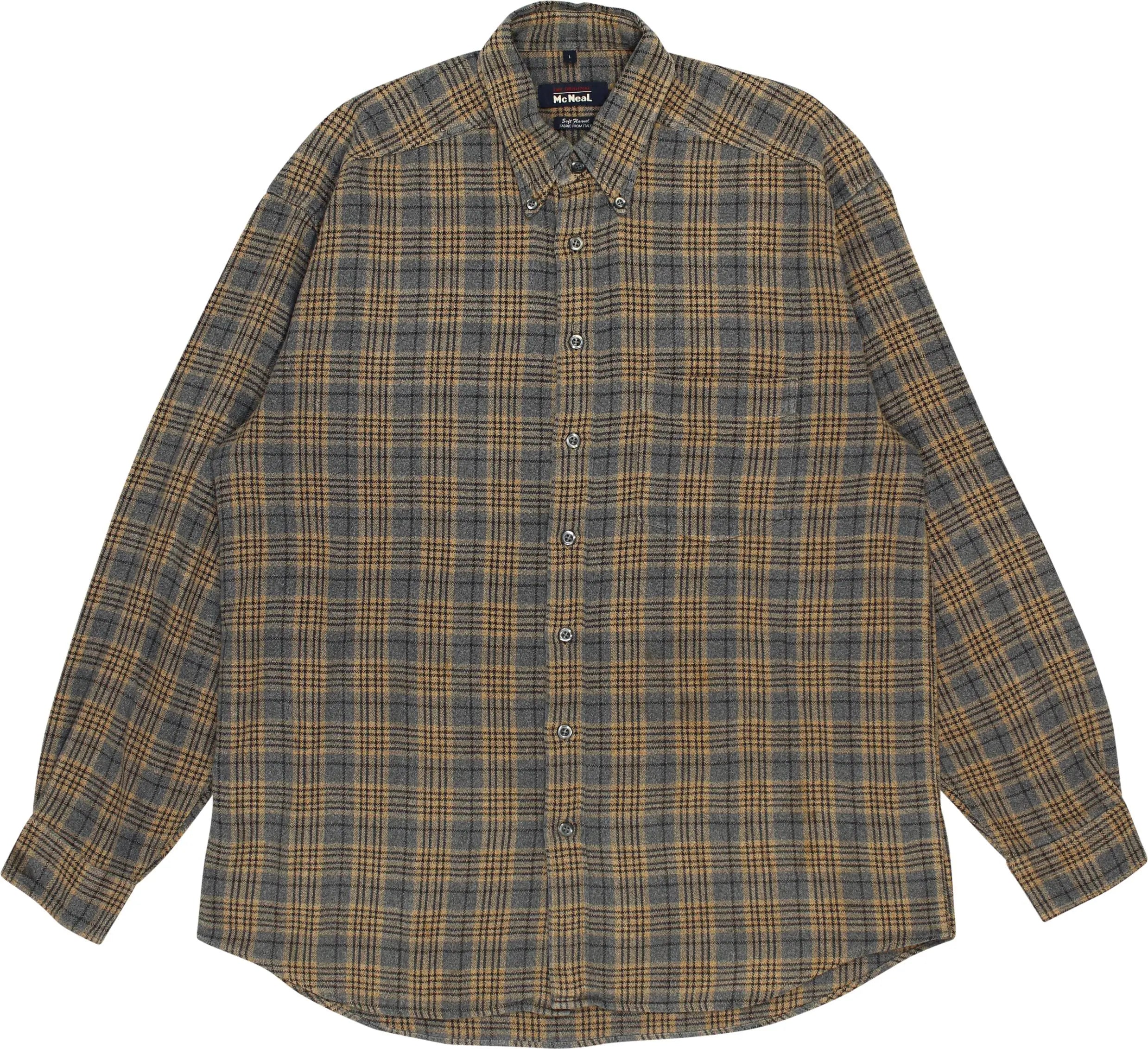 McNeal - Checkered Flannel Shirt- ThriftTale.com - Vintage and second handclothing