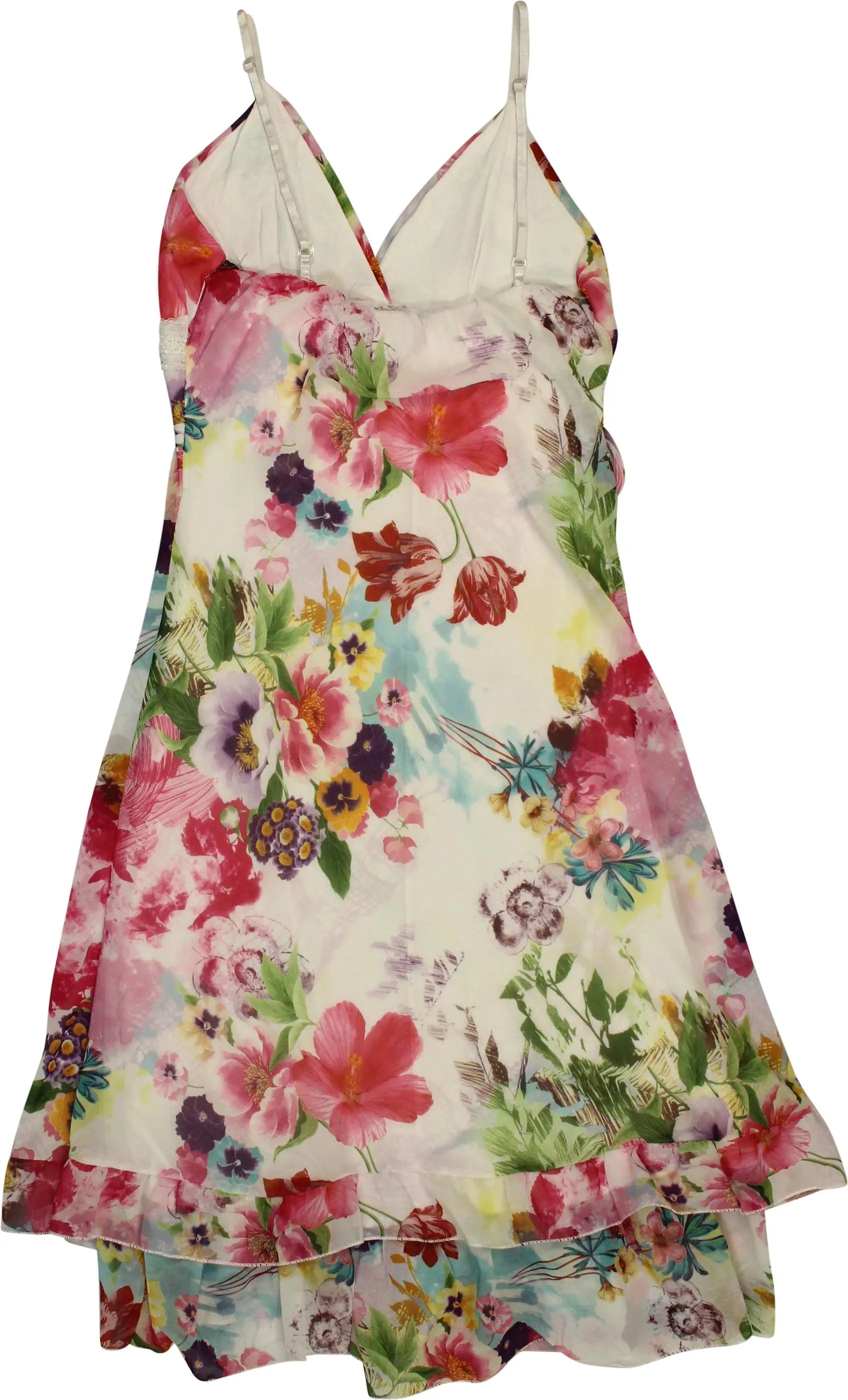 Meggie - Floral Dress- ThriftTale.com - Vintage and second handclothing