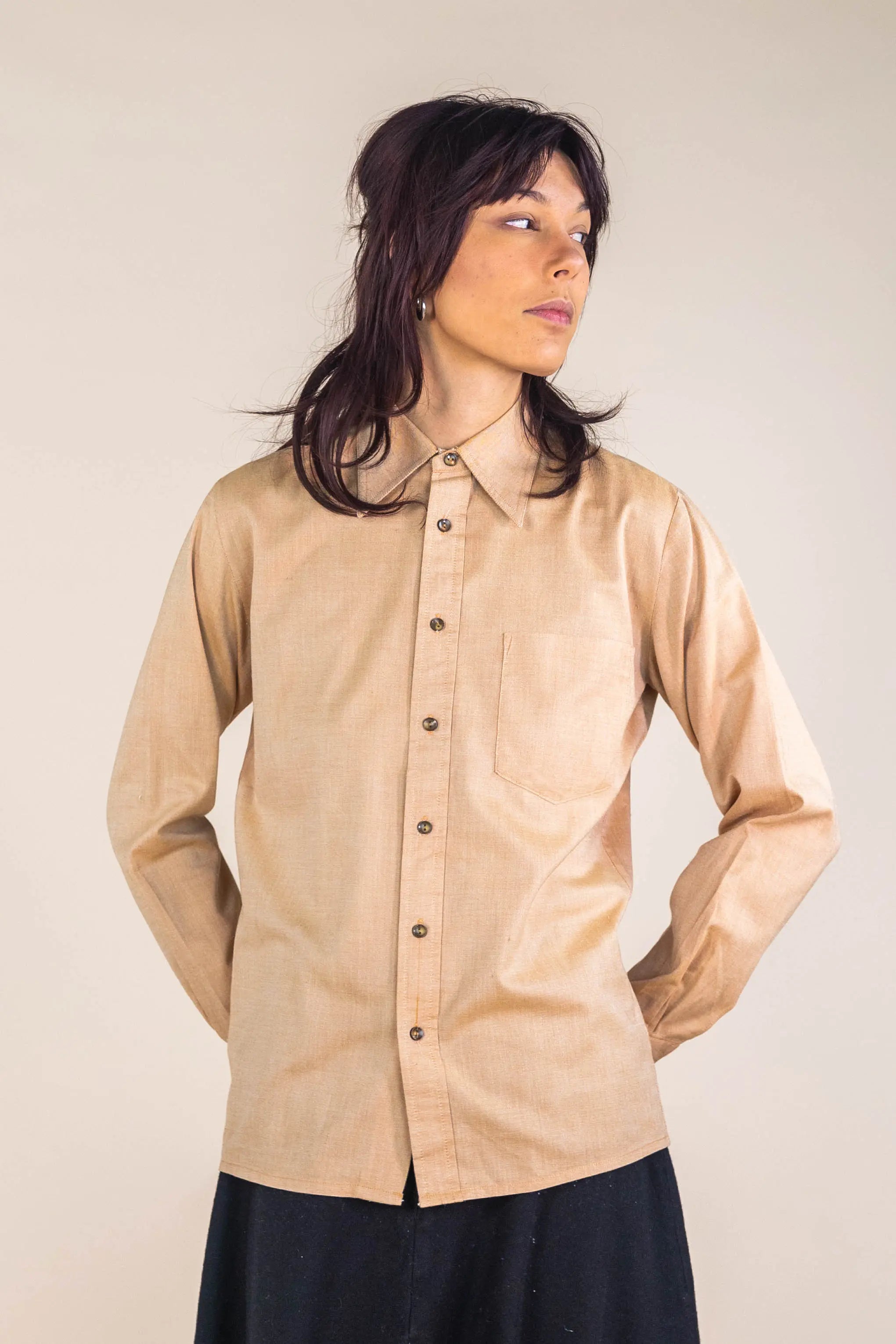 Melka - 70s Shirt- ThriftTale.com - Vintage and second handclothing