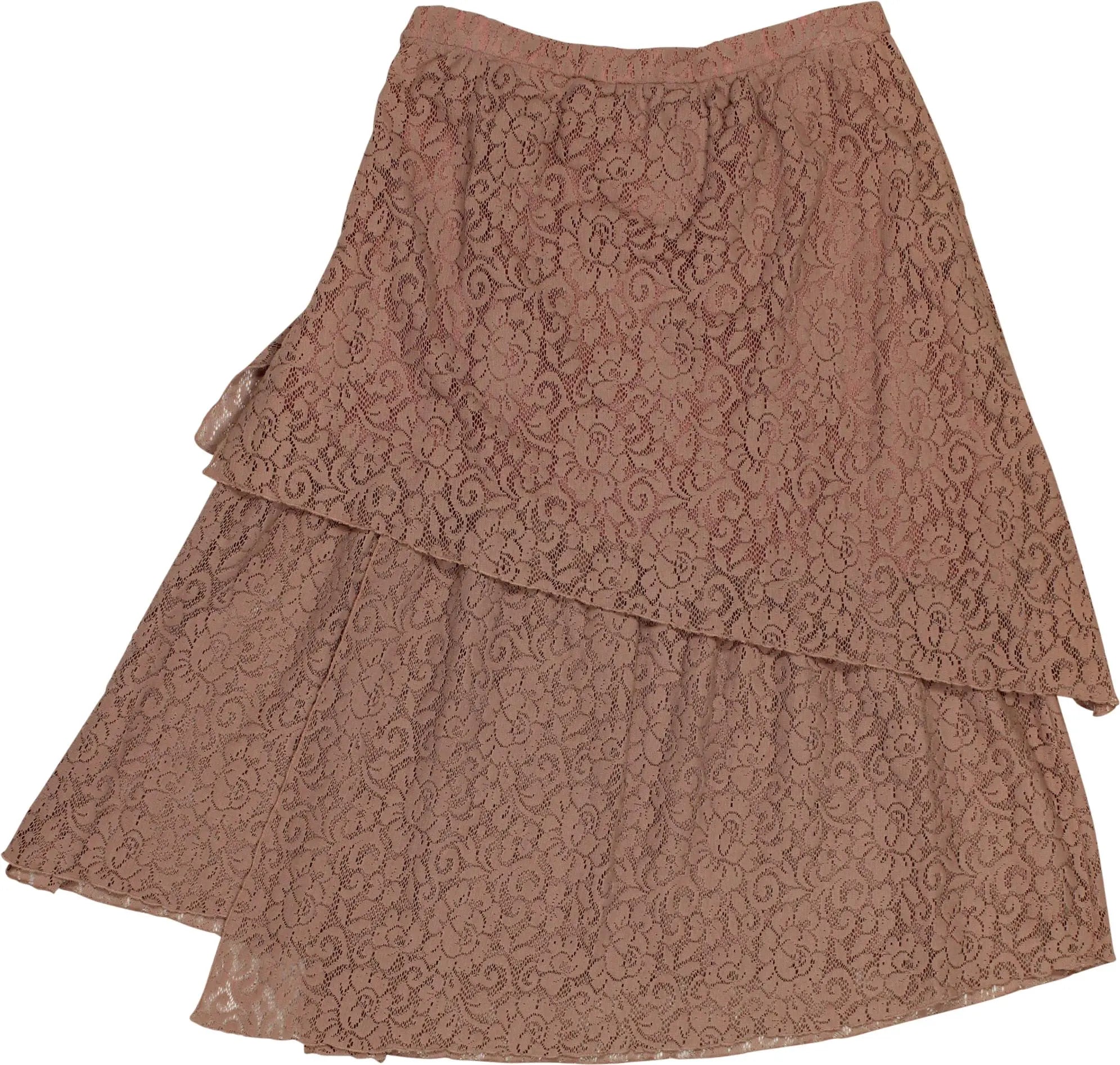 Melograno - Lace Skirt- ThriftTale.com - Vintage and second handclothing