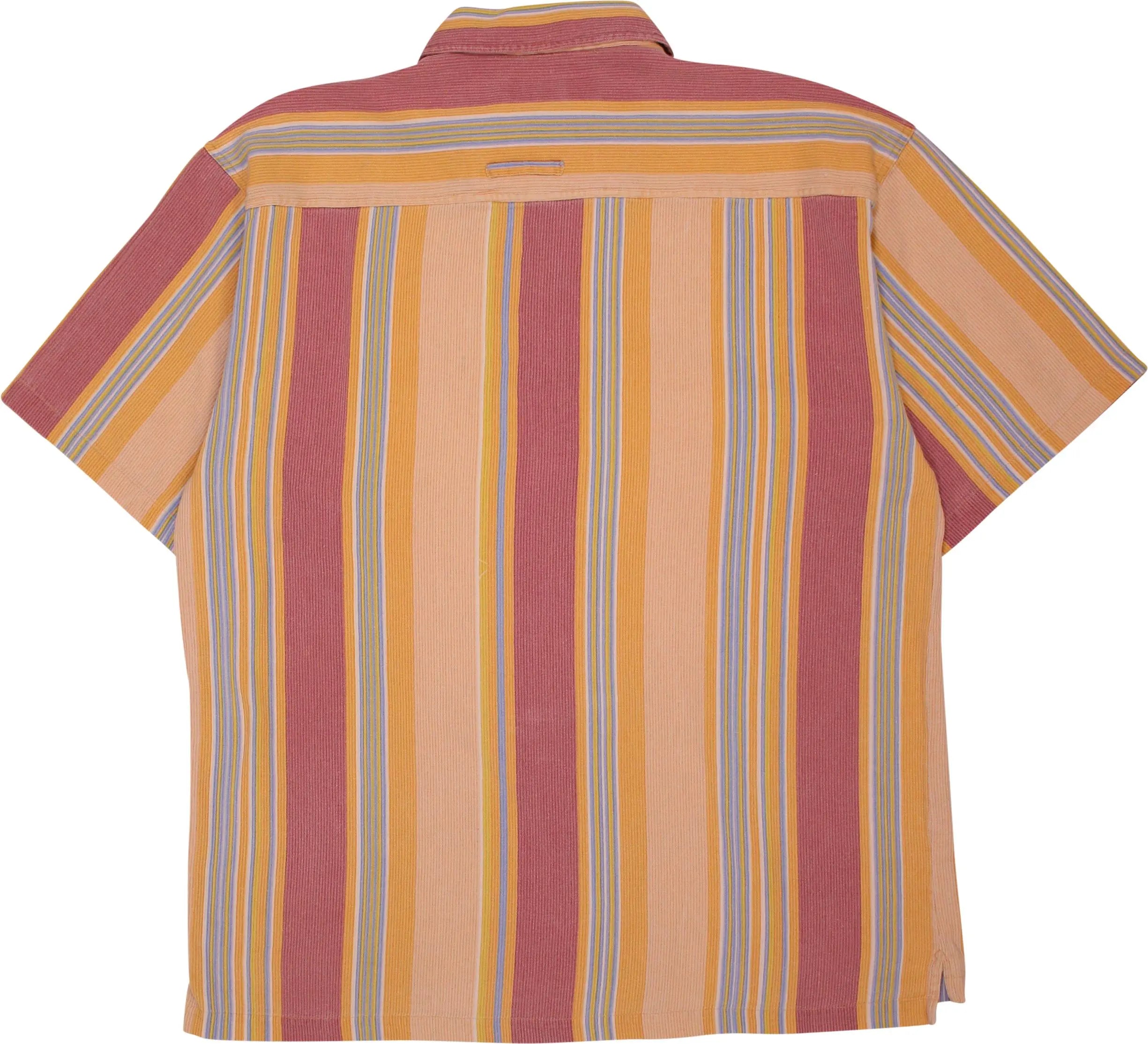 Members London - Vintage Striped Rib Shirt- ThriftTale.com - Vintage and second handclothing