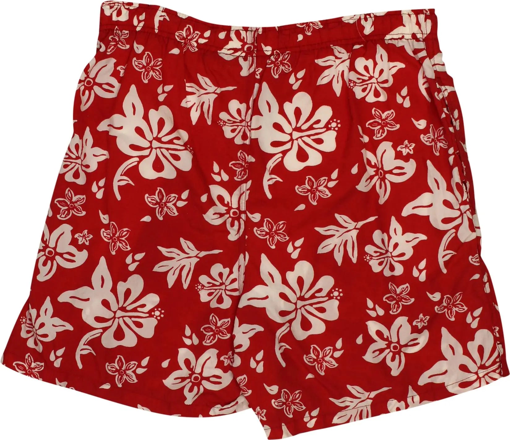 Merrill & Forbes - Hawaiian Swim Shorts- ThriftTale.com - Vintage and second handclothing