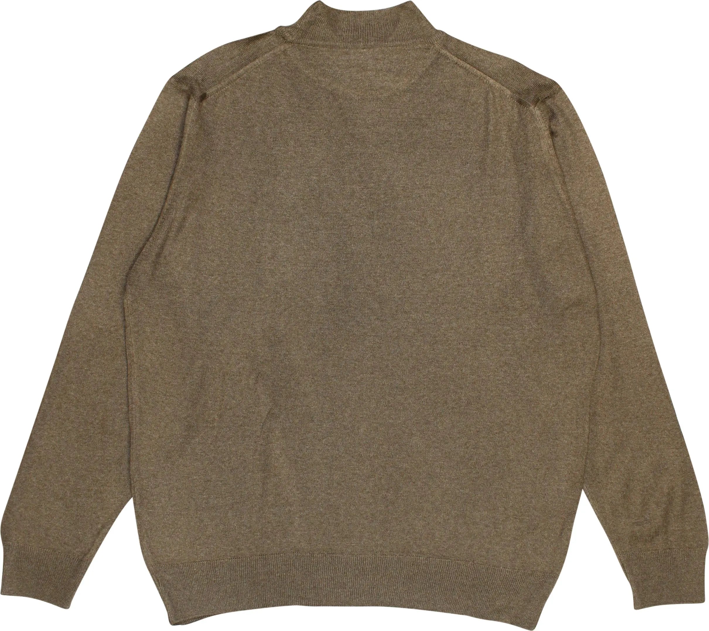 Mese - Brown High Neck Jumper- ThriftTale.com - Vintage and second handclothing