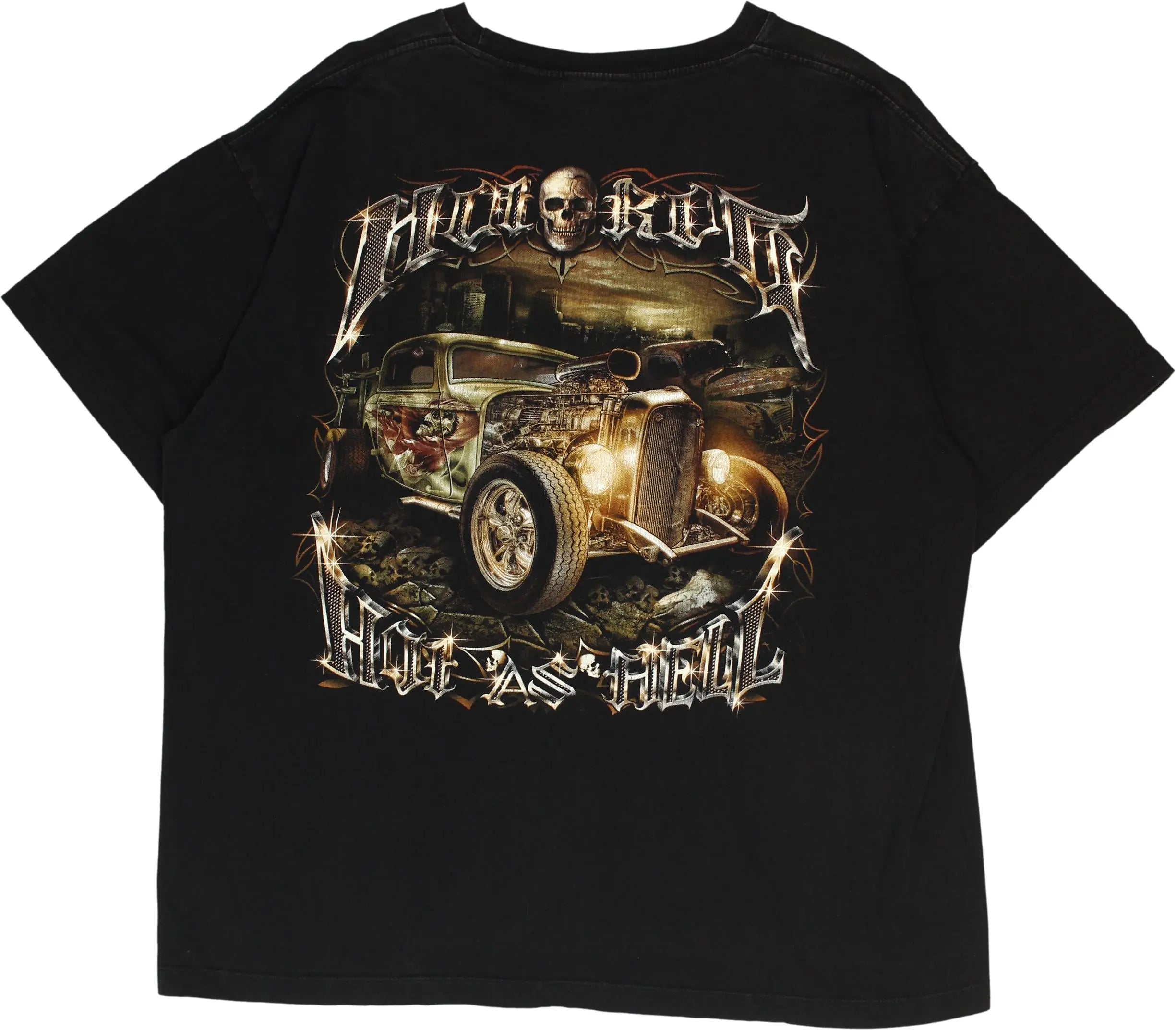 Metal Rock - T-shirt- ThriftTale.com - Vintage and second handclothing