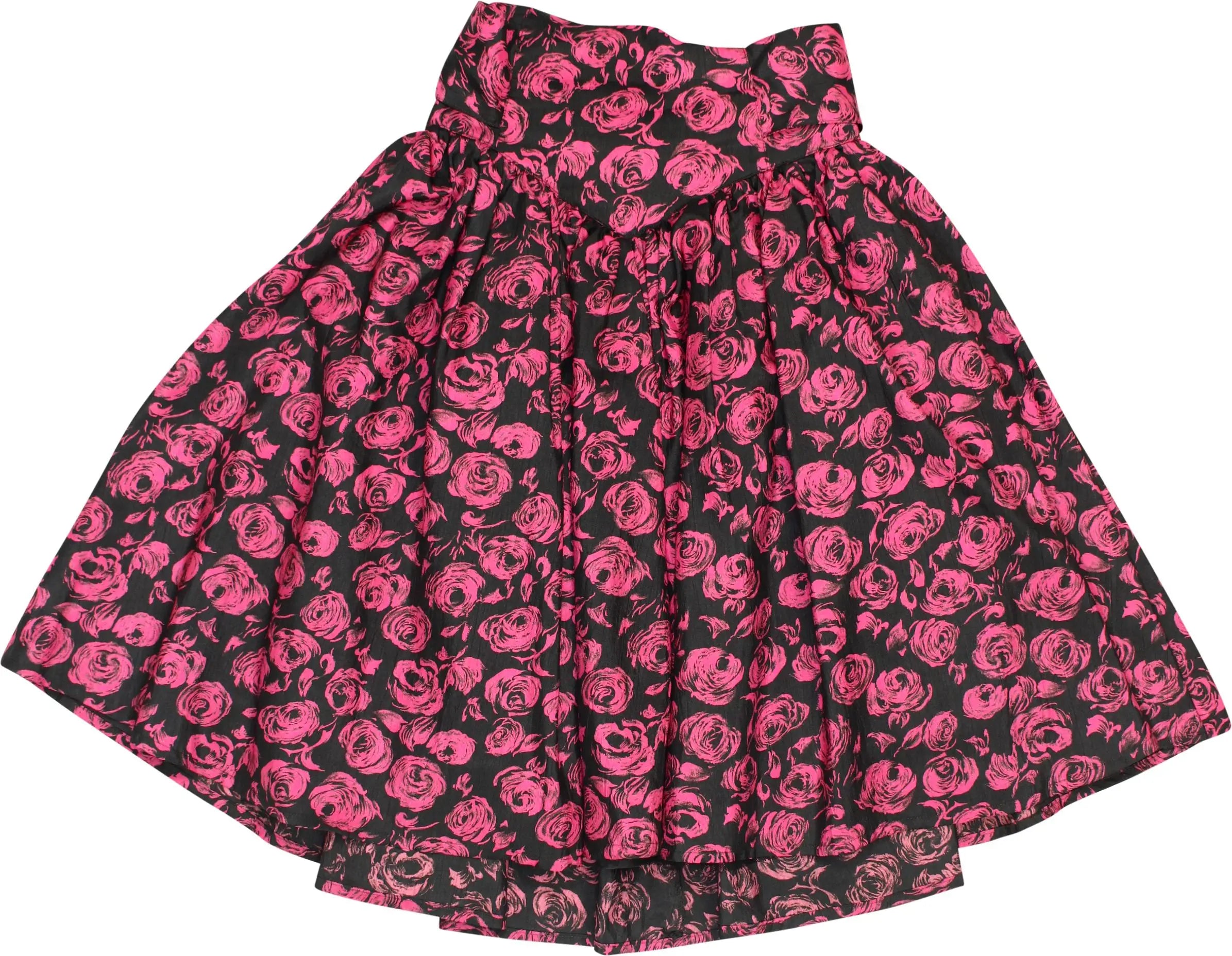 Mexx - 90s Pink Floral Skirt- ThriftTale.com - Vintage and second handclothing