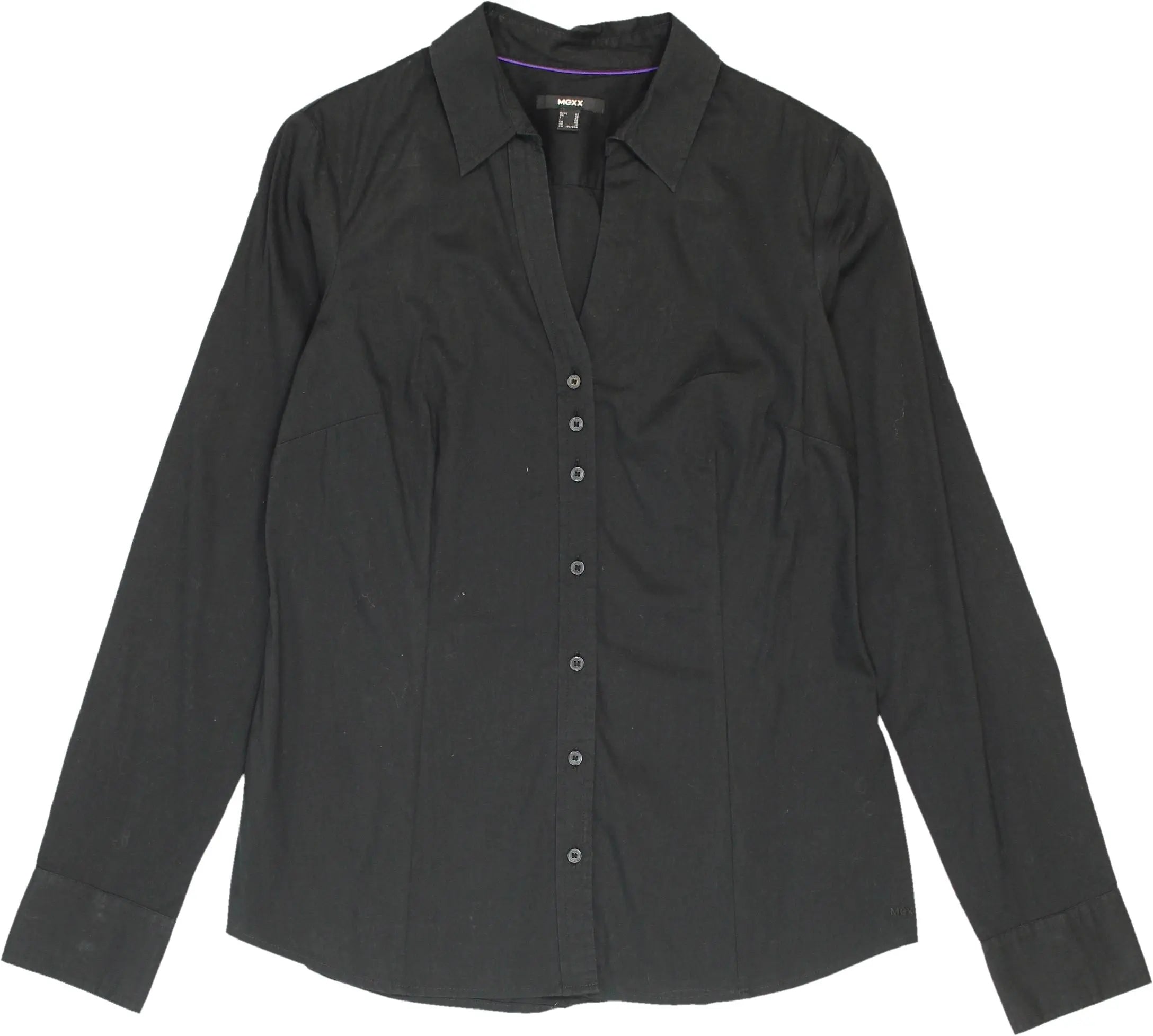 Mexx - Black Shirt- ThriftTale.com - Vintage and second handclothing