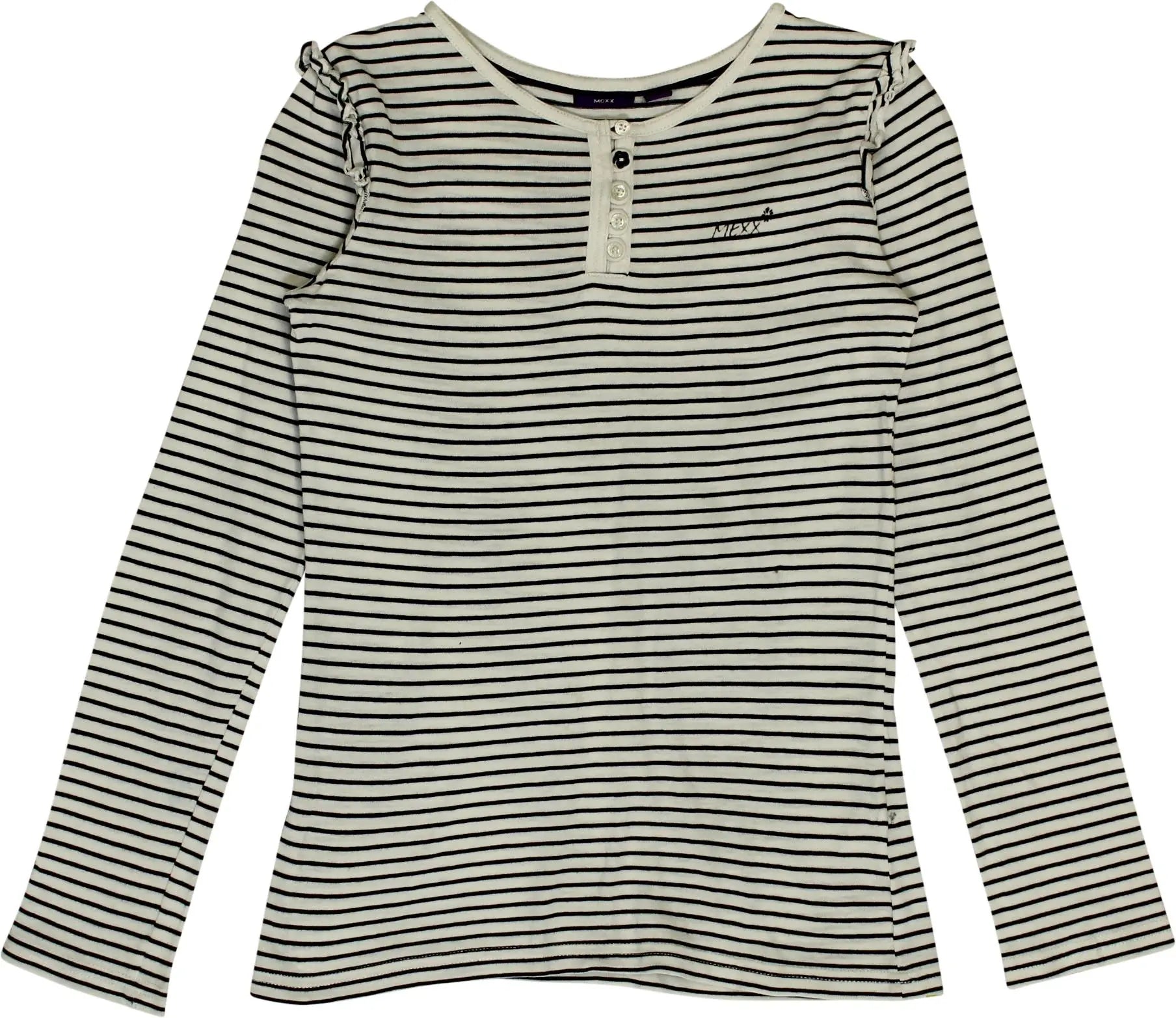 Mexx - Striped Long Sleeve T-shirt- ThriftTale.com - Vintage and second handclothing