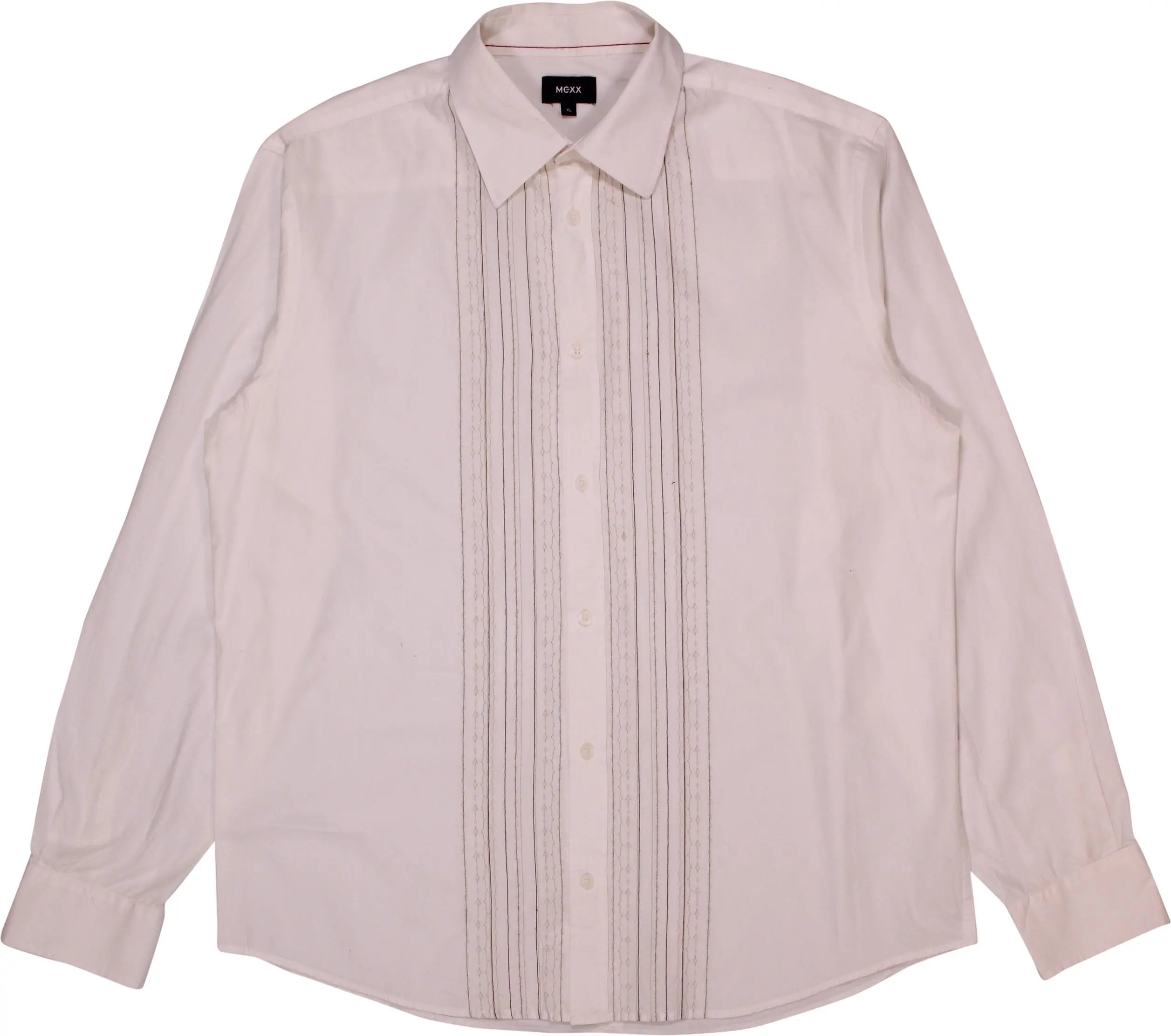 Mexx - White Shirt- ThriftTale.com - Vintage and second handclothing