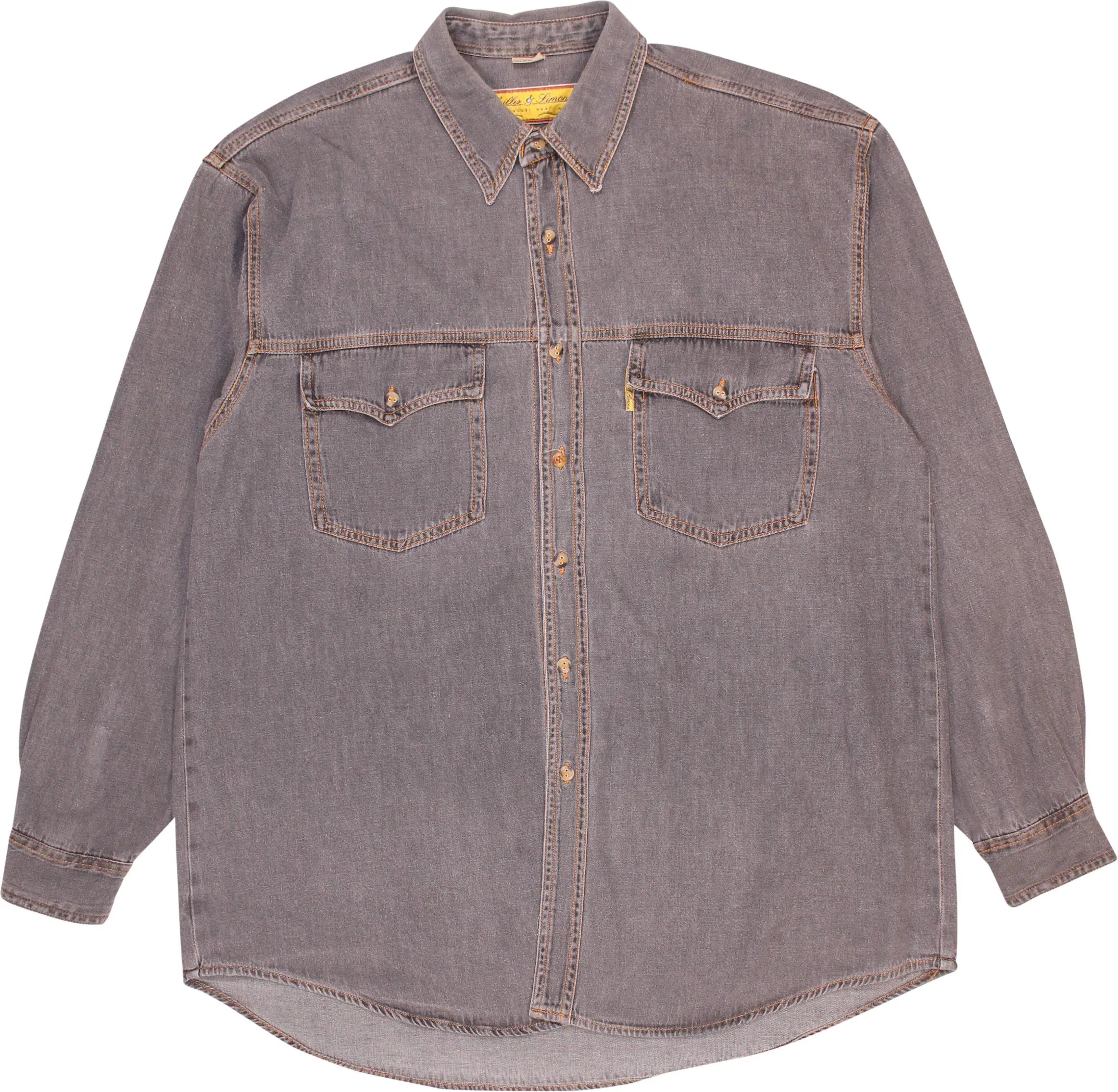 Miller & Simons - 90s Denim Shirt- ThriftTale.com - Vintage and second handclothing