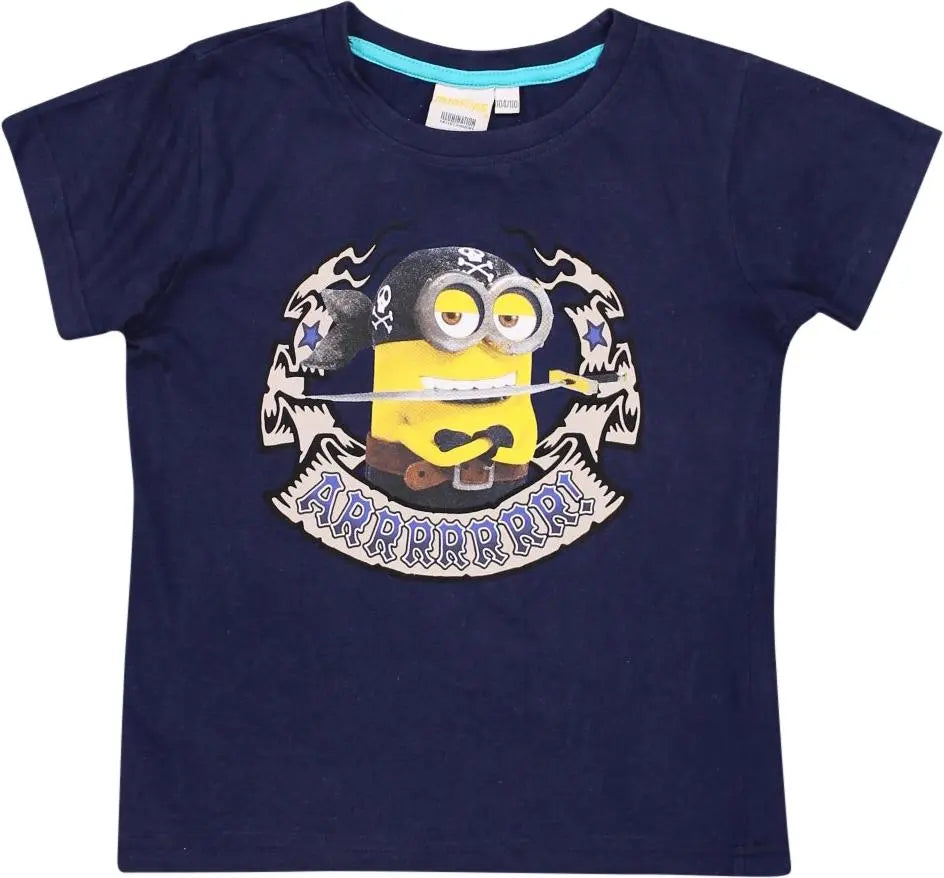 Minions - BLUE4128- ThriftTale.com - Vintage and second handclothing