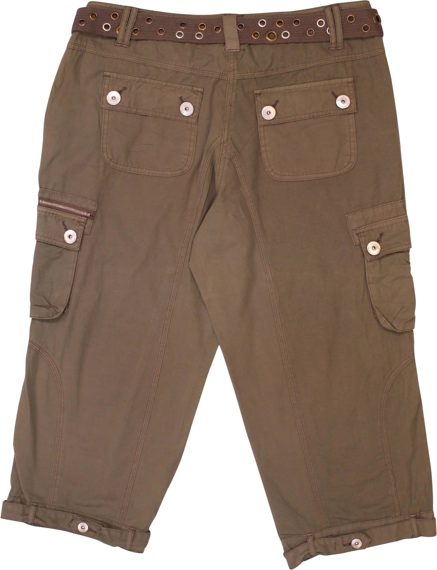 Miss Etam - Cargo Capri Pants- ThriftTale.com - Vintage and second handclothing