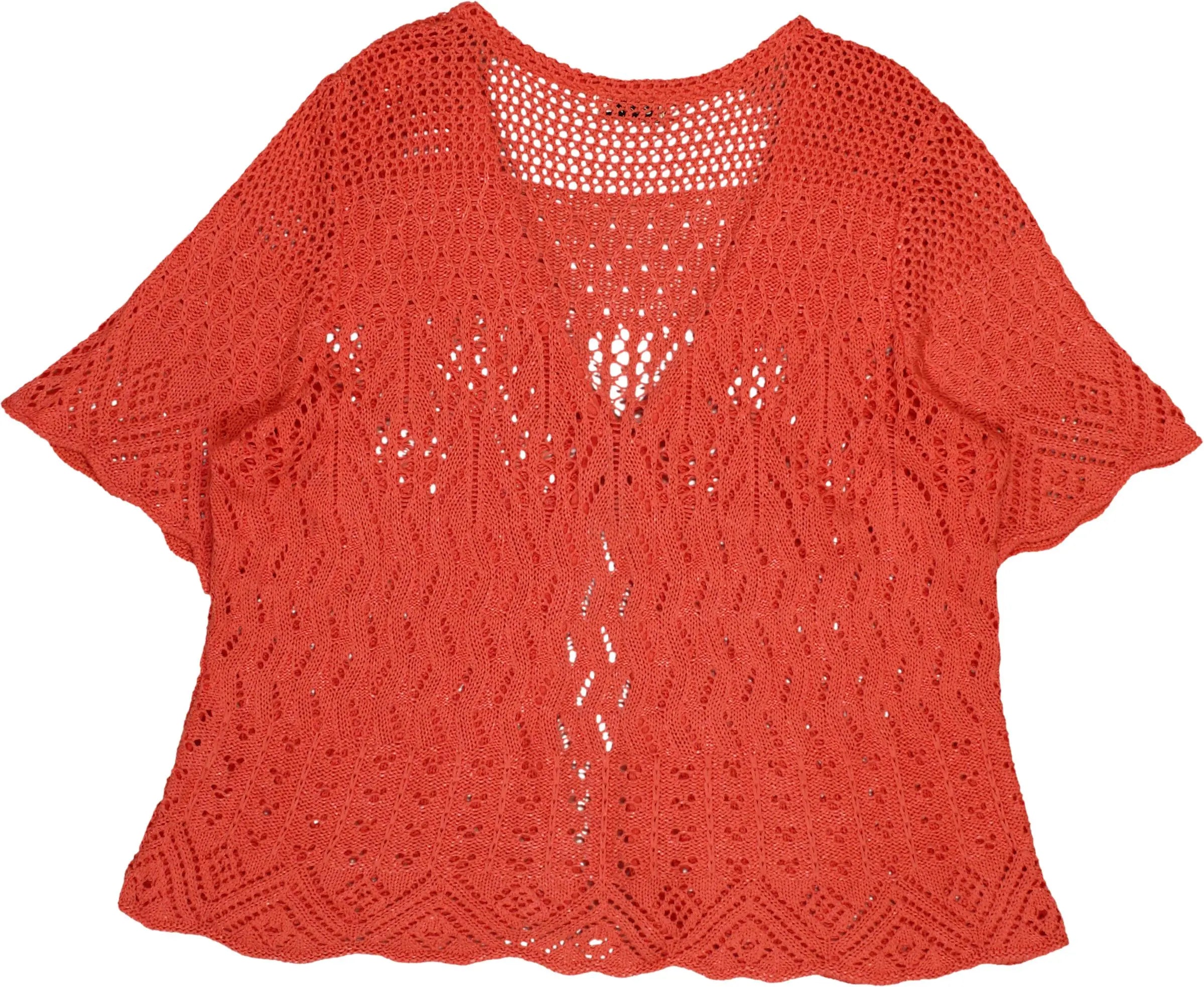 Miss Etam - Crochet Cardigan- ThriftTale.com - Vintage and second handclothing