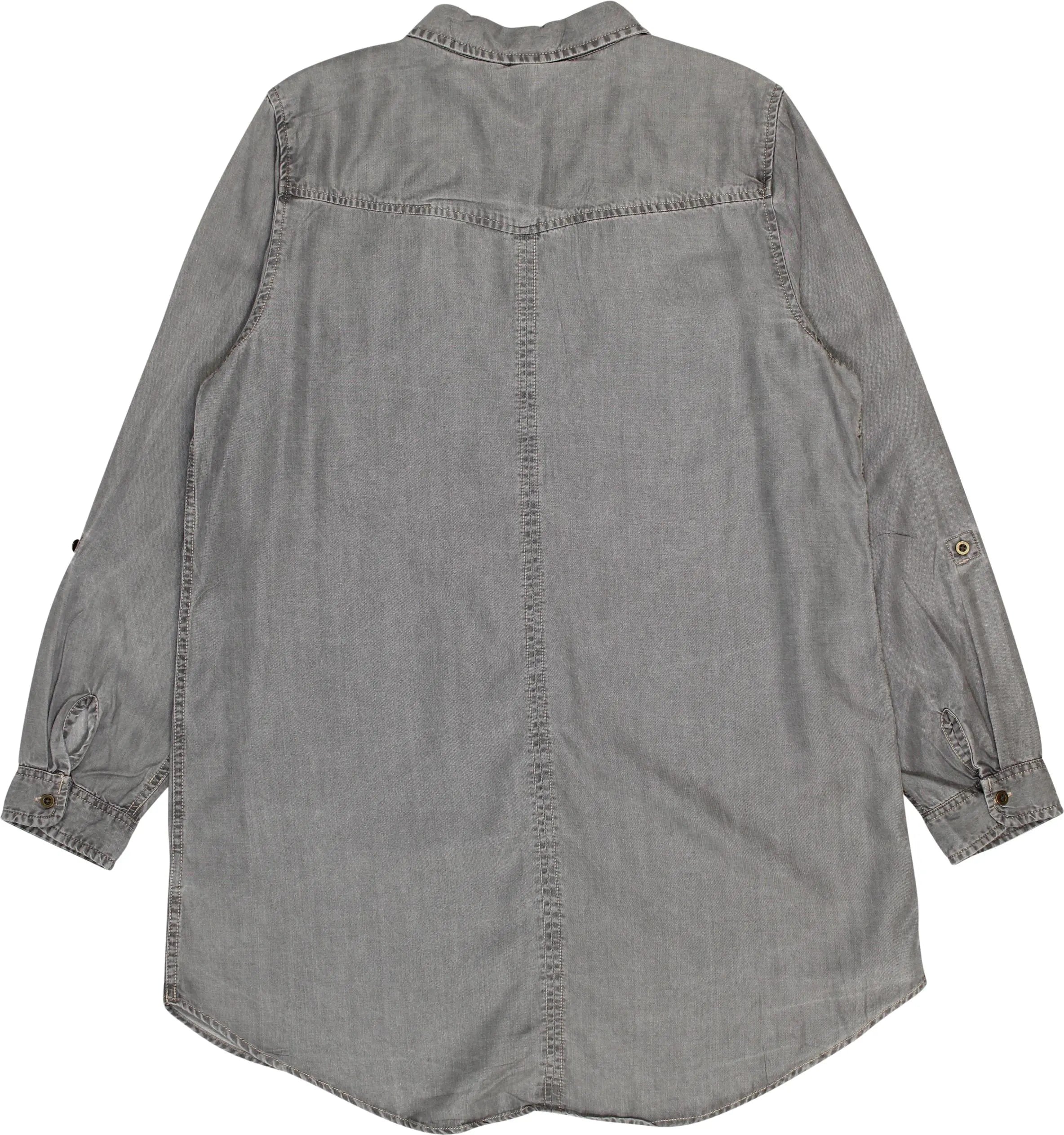 Miss Etam - Denim Shirt Dress- ThriftTale.com - Vintage and second handclothing
