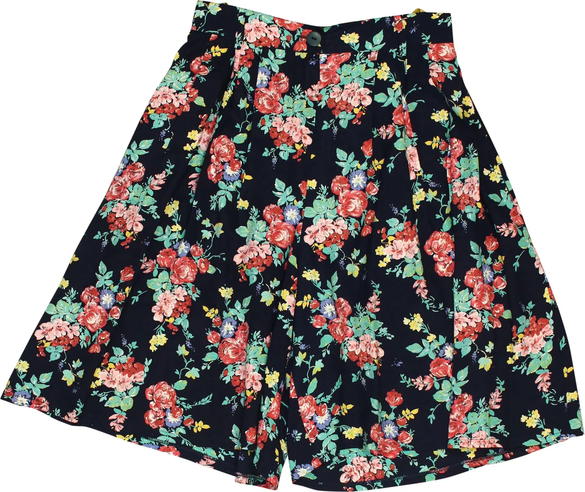 Miss Etam - Floral Shorts- ThriftTale.com - Vintage and second handclothing
