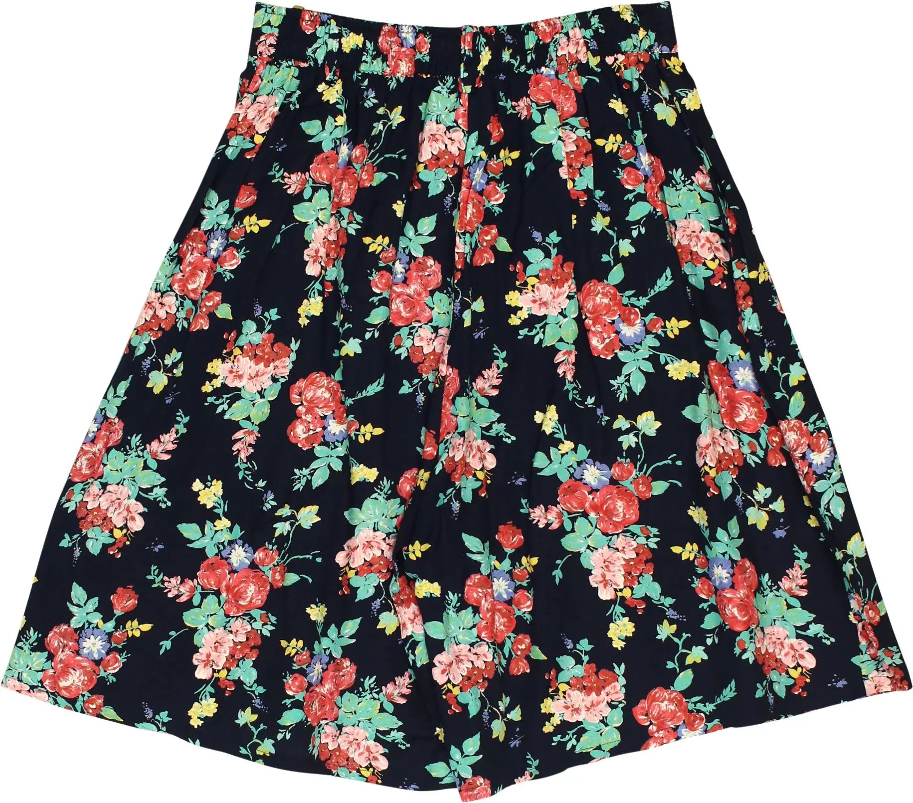Miss Etam - Floral Shorts- ThriftTale.com - Vintage and second handclothing