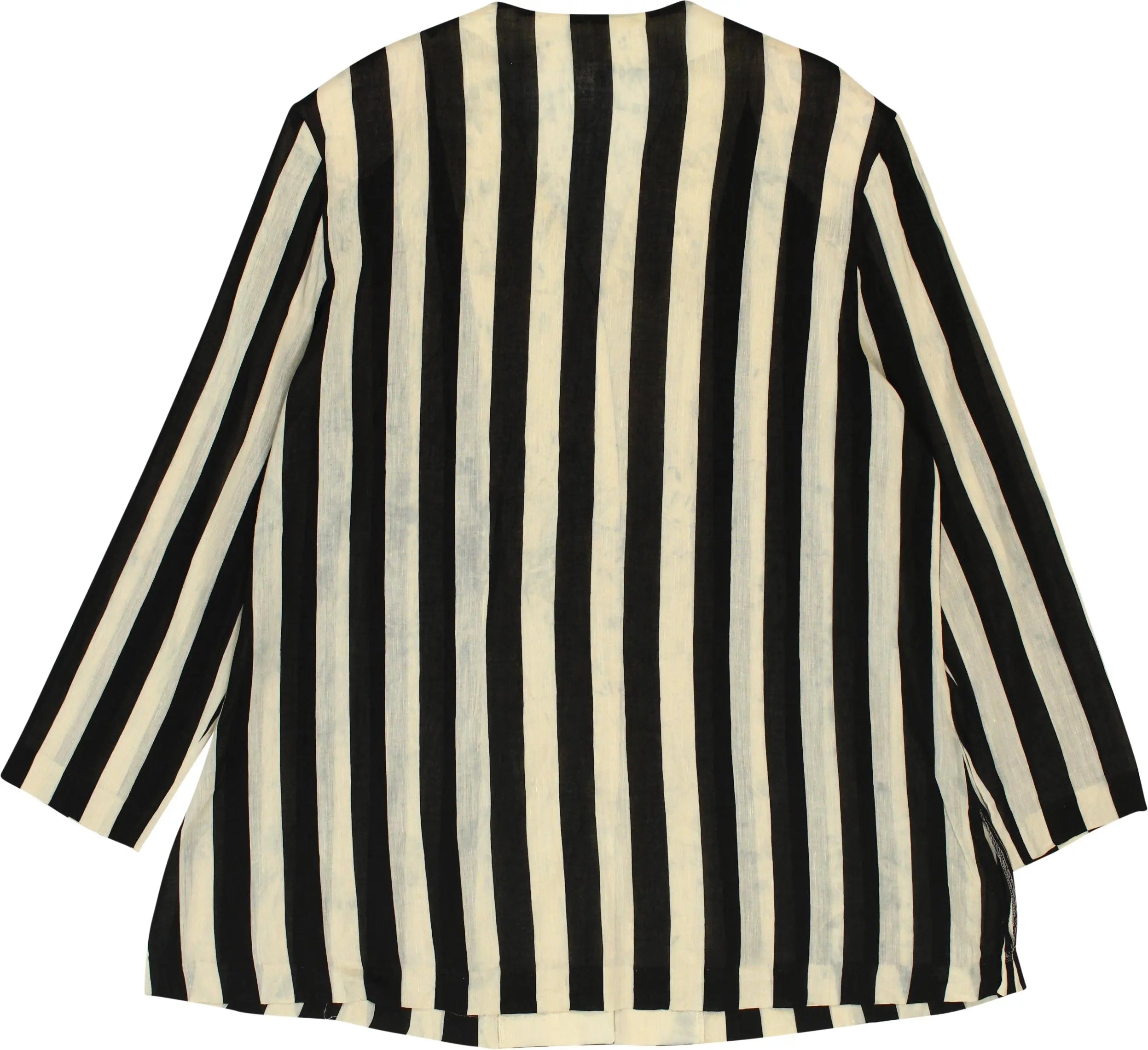 Miss Mad - Striped Blazer- ThriftTale.com - Vintage and second handclothing