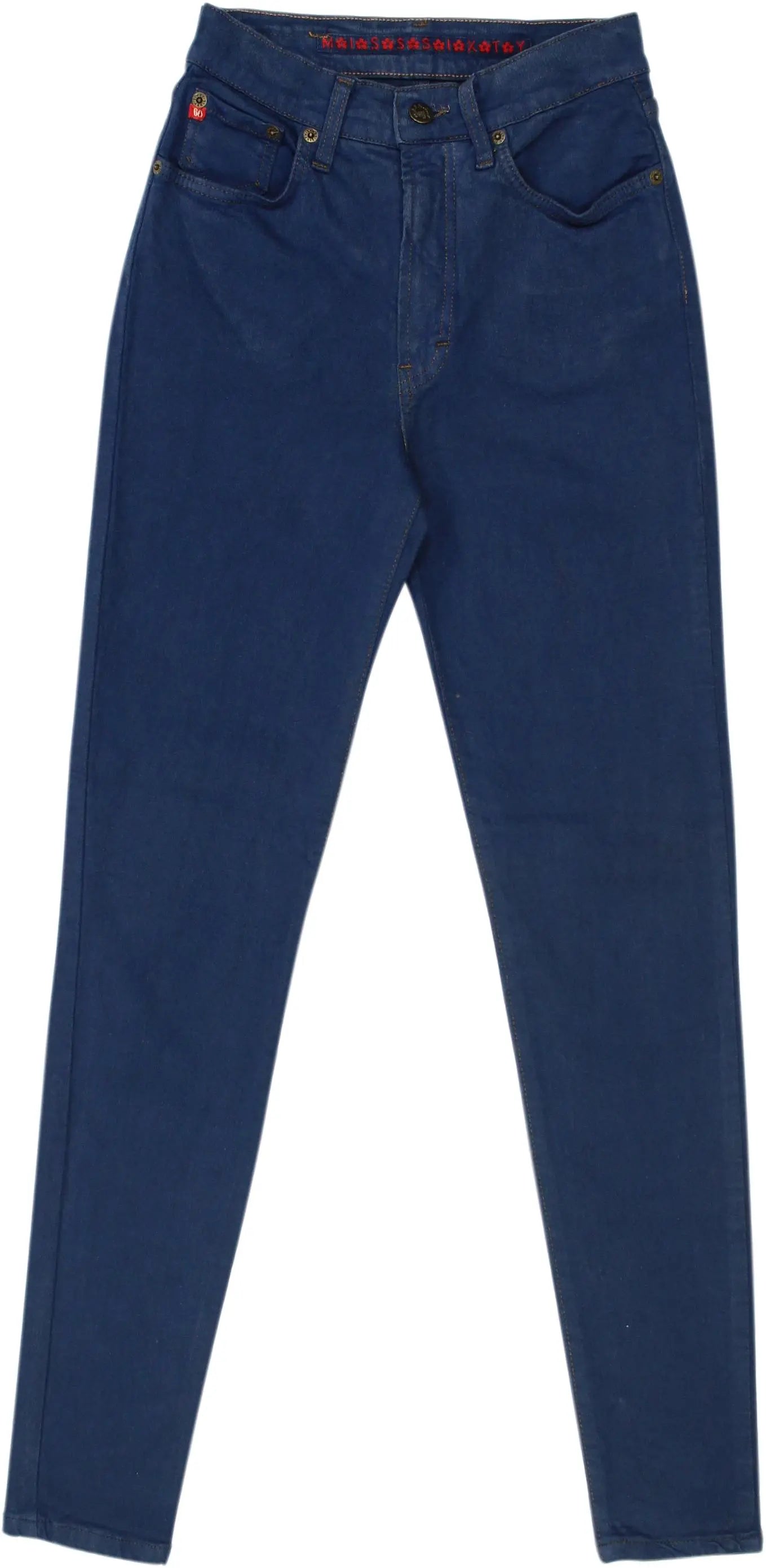 Miss Sixty - Blue Trousers- ThriftTale.com - Vintage and second handclothing