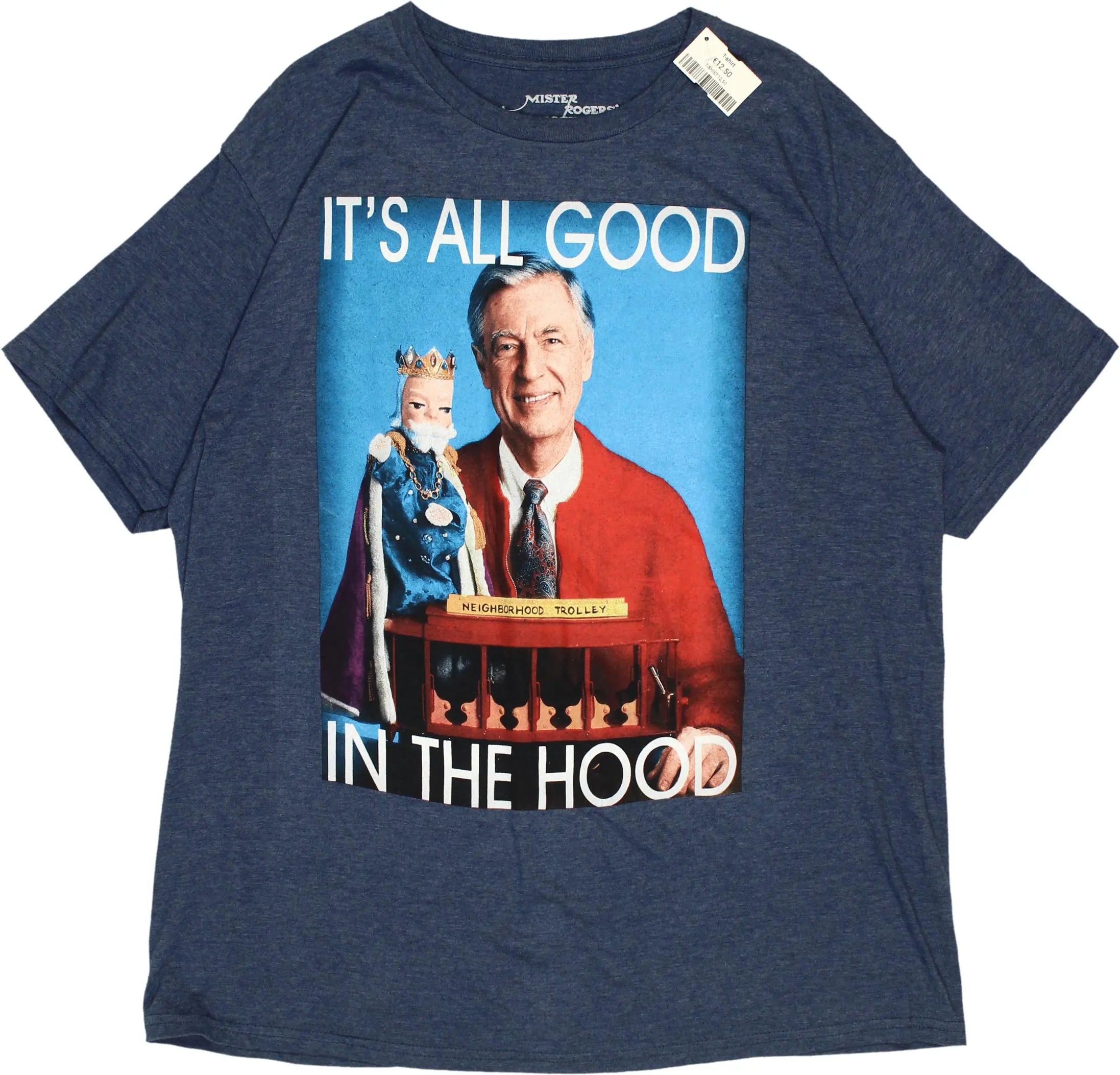 Mister Rogers Neighborhood - T-shirt- ThriftTale.com - Vintage and second handclothing
