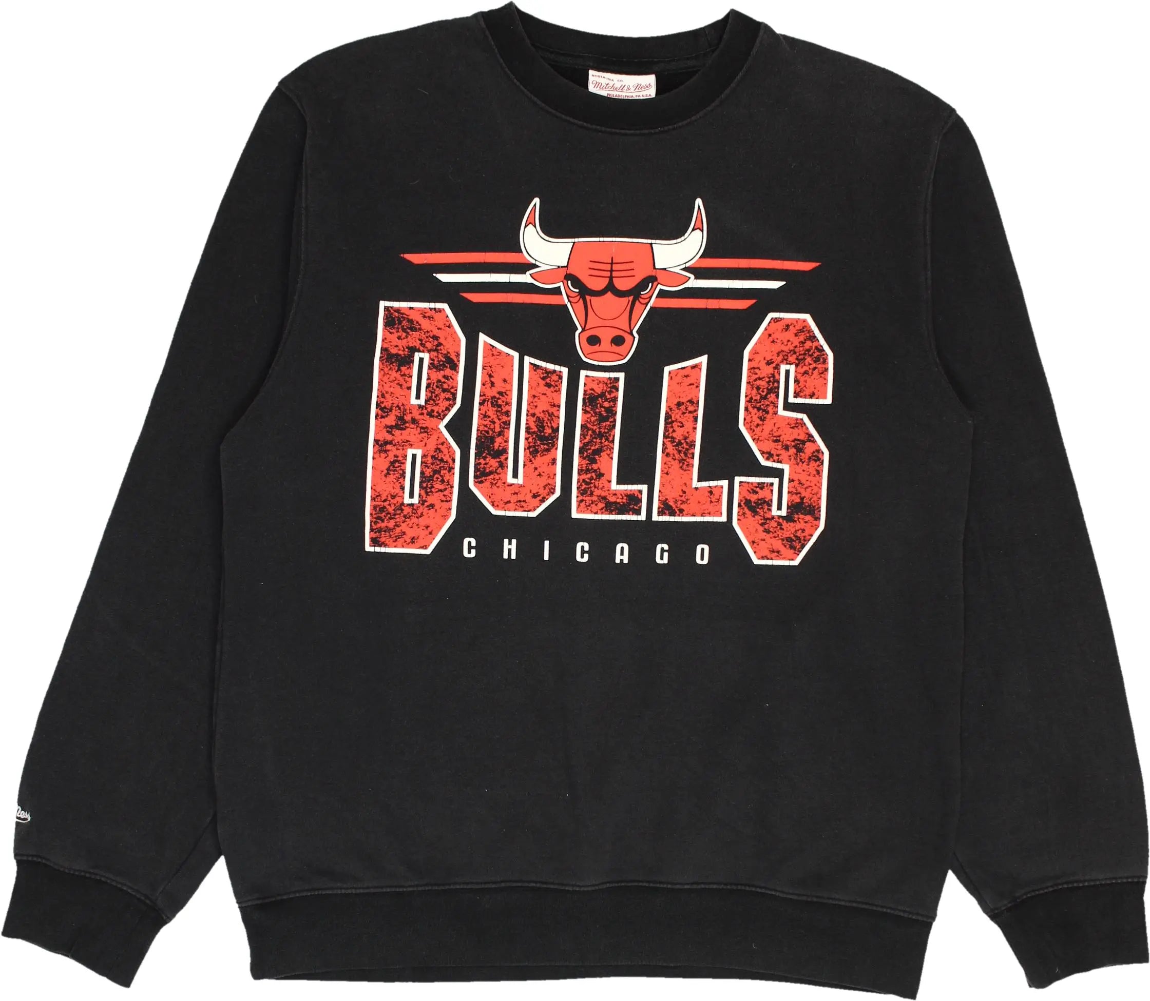 Mitchell & Ness - Bulls Sweater- ThriftTale.com - Vintage and second handclothing