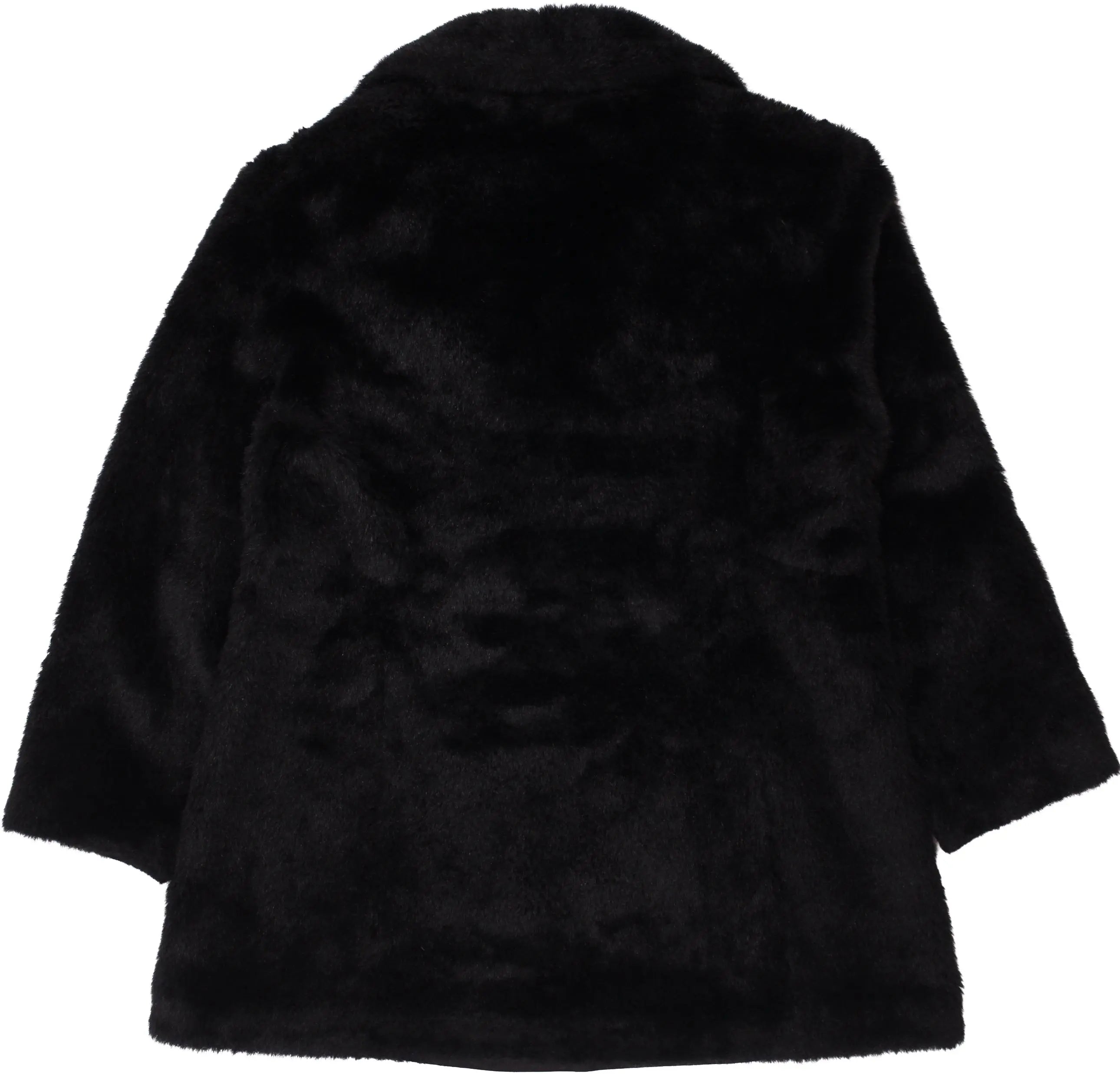 Mode Dame - Faux Fur Coat- ThriftTale.com - Vintage and second handclothing