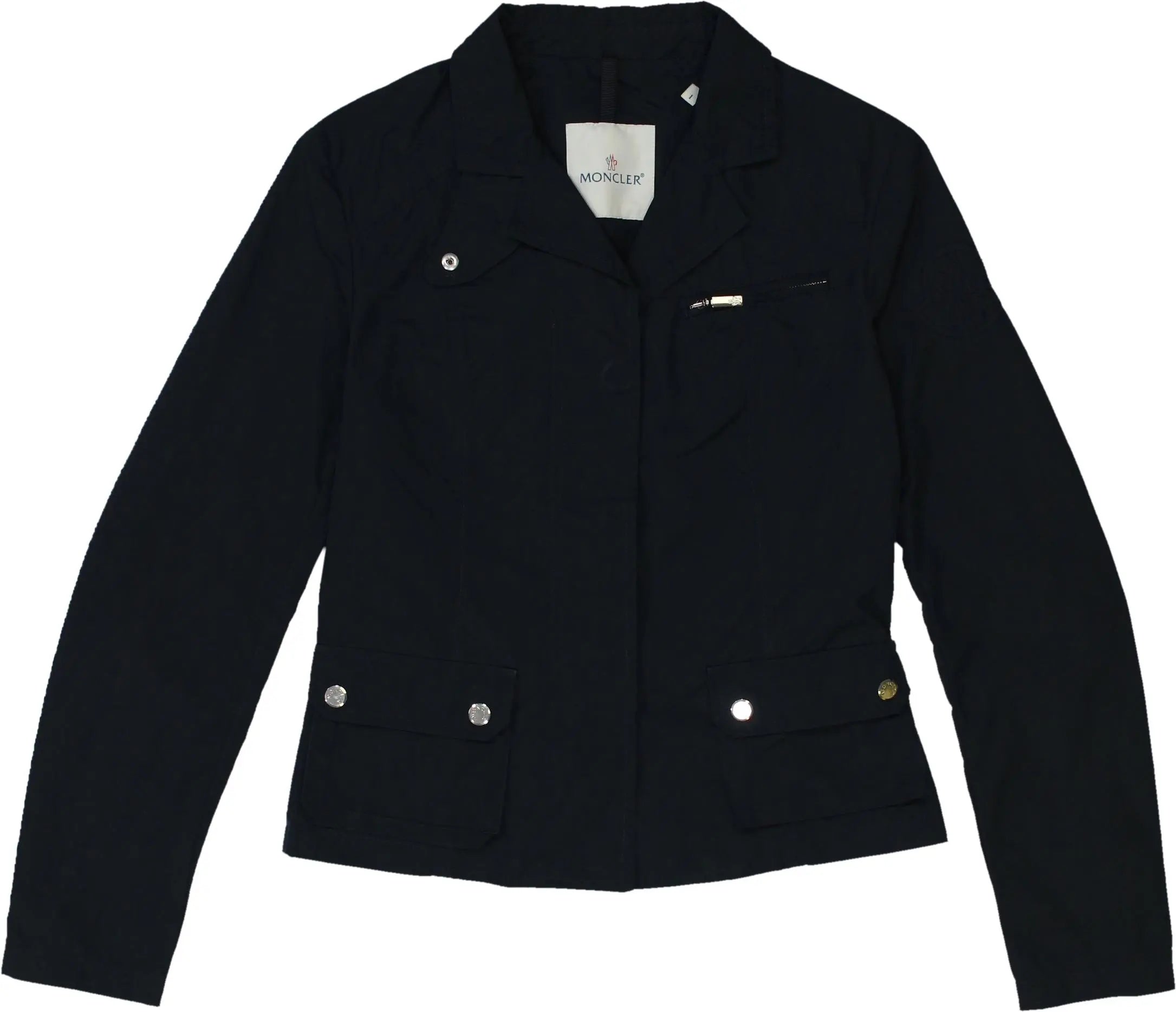 Moncler - Black Jacket by Moncler- ThriftTale.com - Vintage and second handclothing