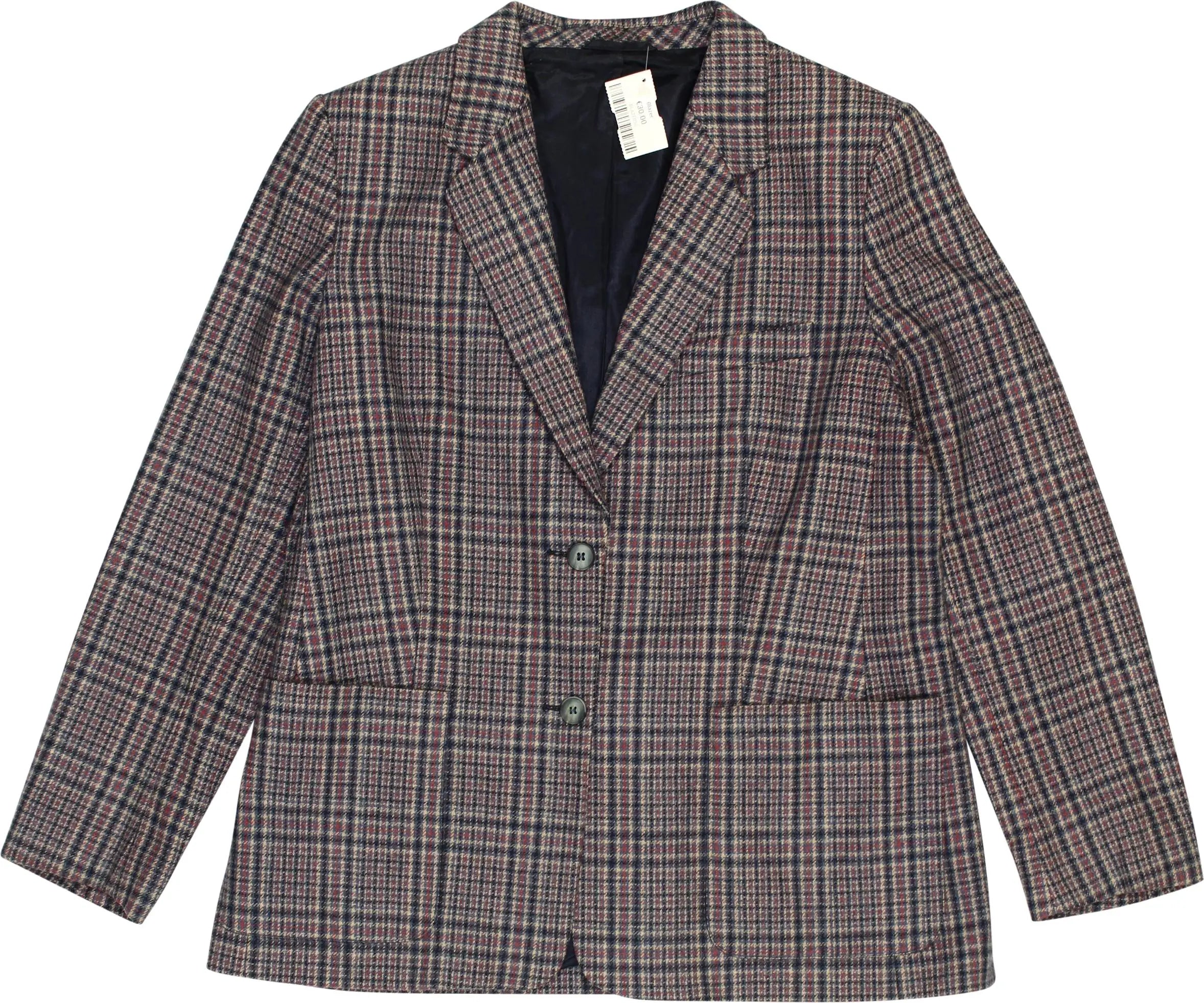 Mondi - Checked Blazer- ThriftTale.com - Vintage and second handclothing