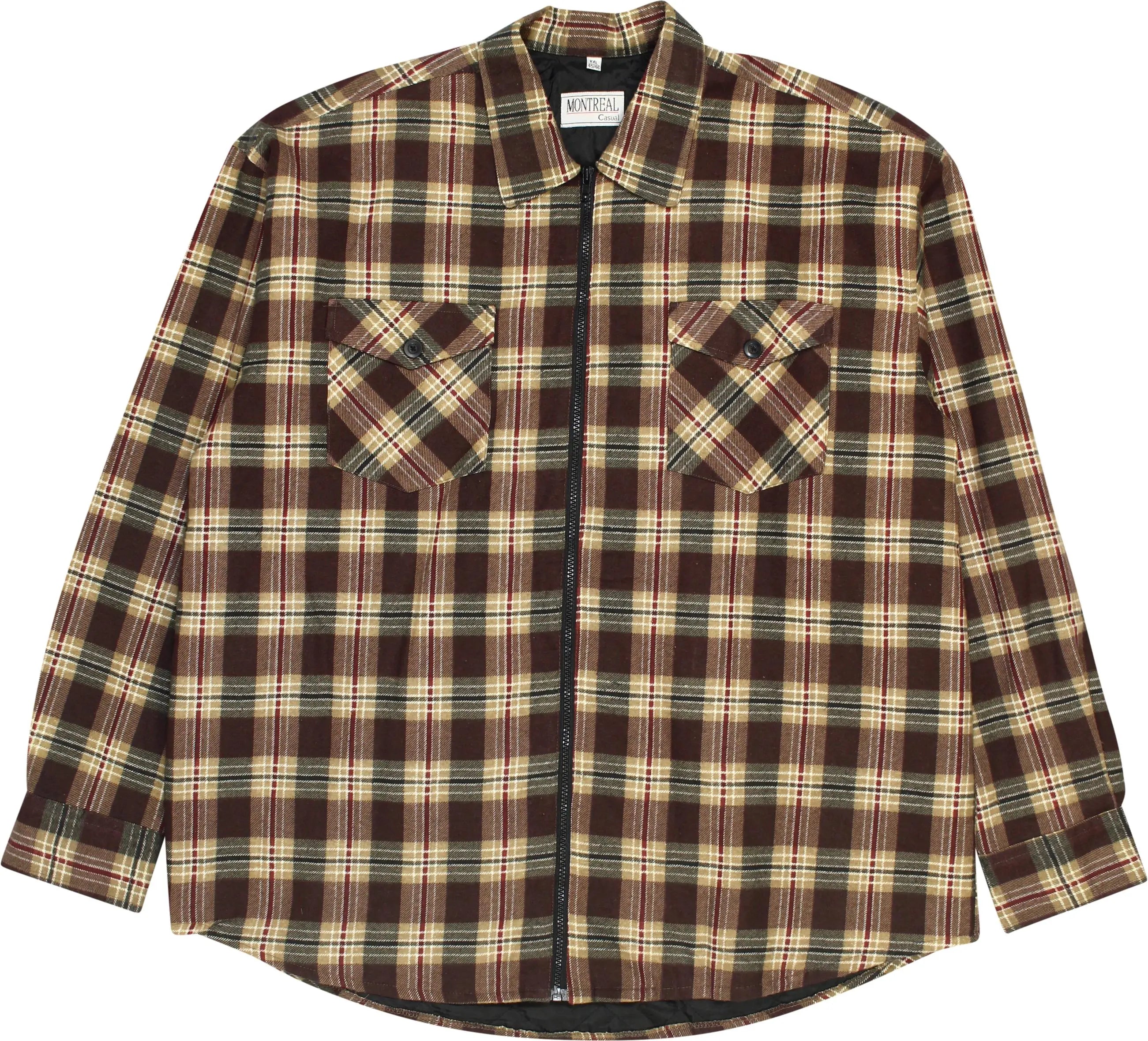 Montreal - 90s CPO Flannel Shirt- ThriftTale.com - Vintage and second handclothing