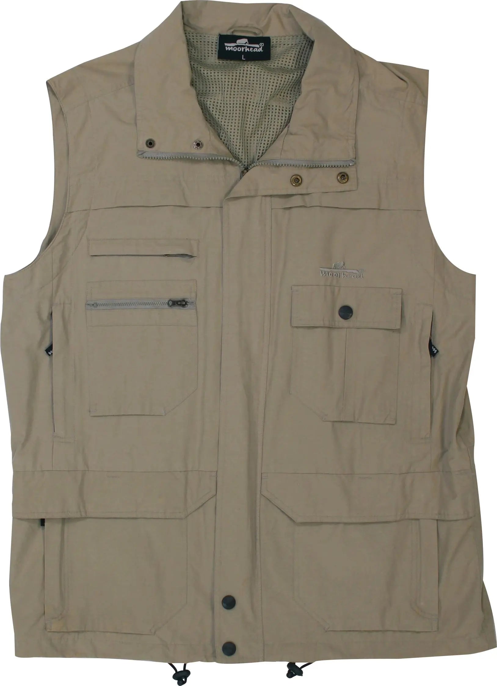 Moorhead - 00s Utility Outdoor Vest- ThriftTale.com - Vintage and second handclothing
