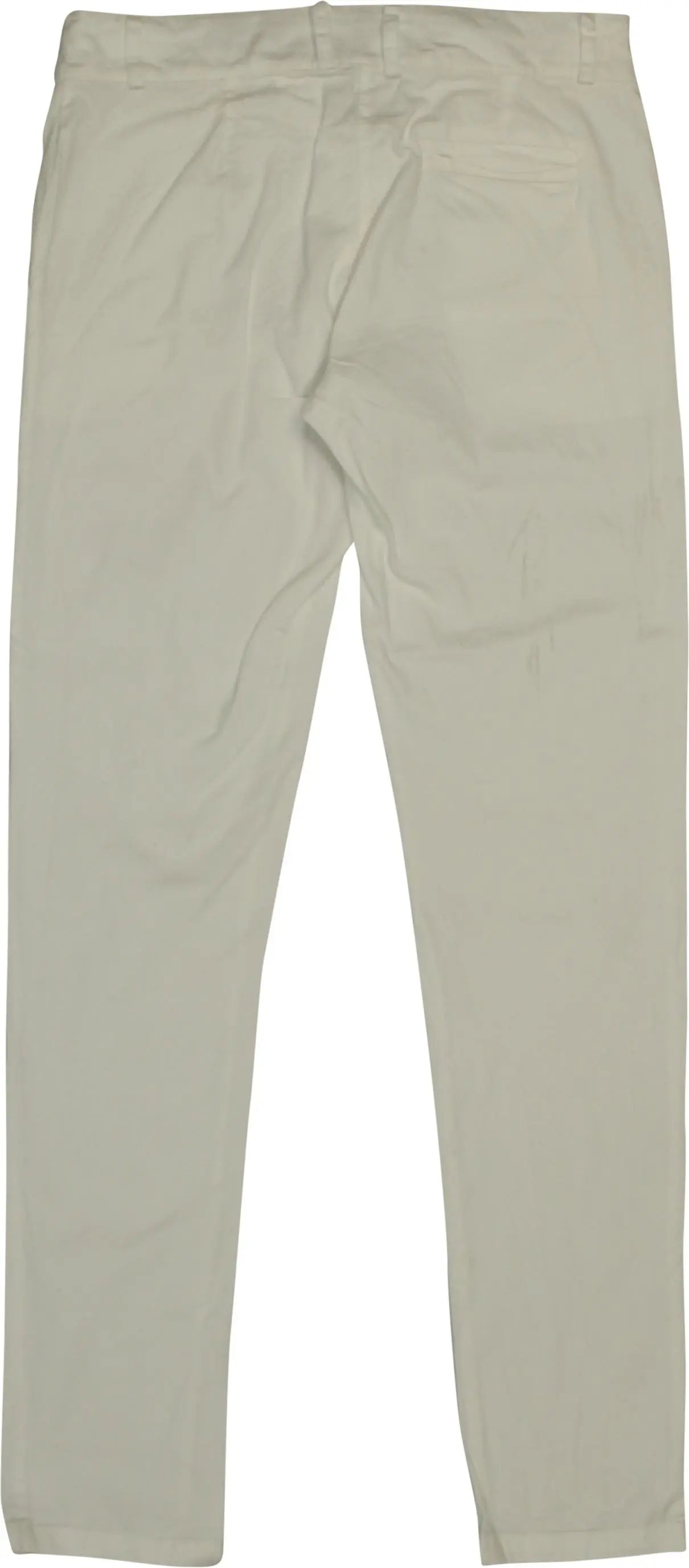 Motel - Low Waste White Pants- ThriftTale.com - Vintage and second handclothing