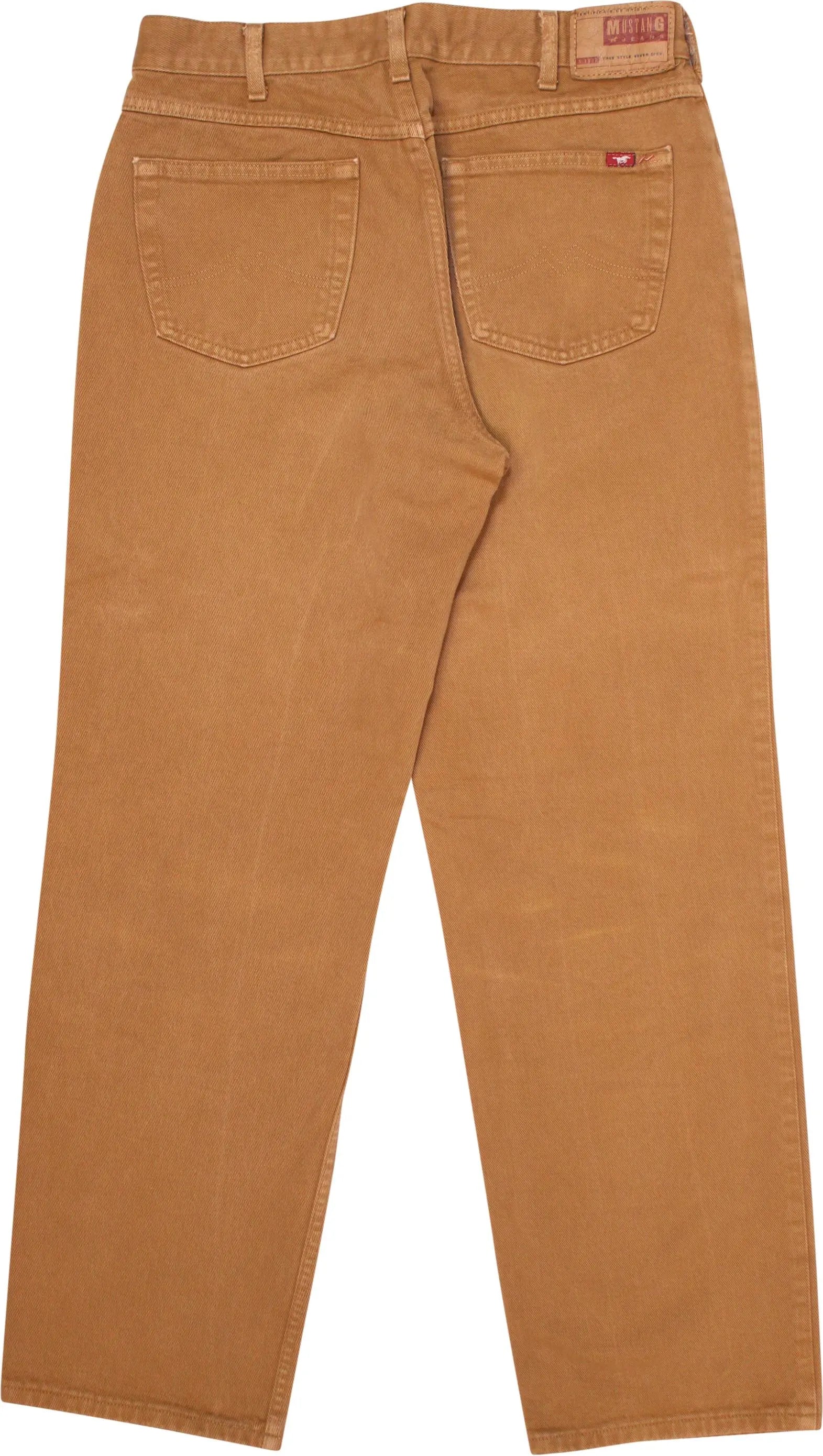 Mustang - Mustang Brown Jeans- ThriftTale.com - Vintage and second handclothing