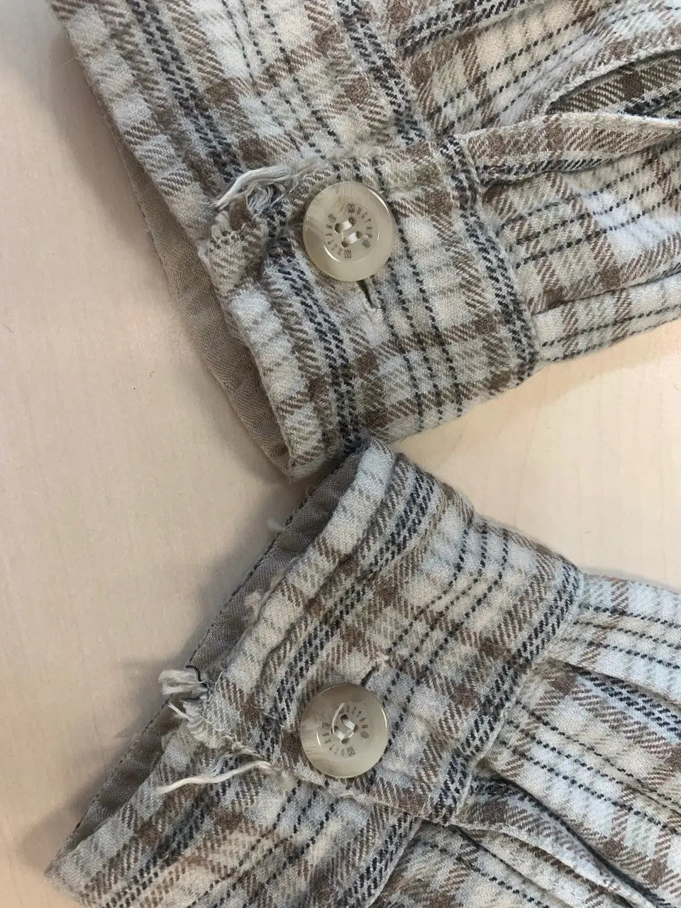 Mustang - Mustang Full Zip Flannel Shirt- ThriftTale.com - Vintage and second handclothing