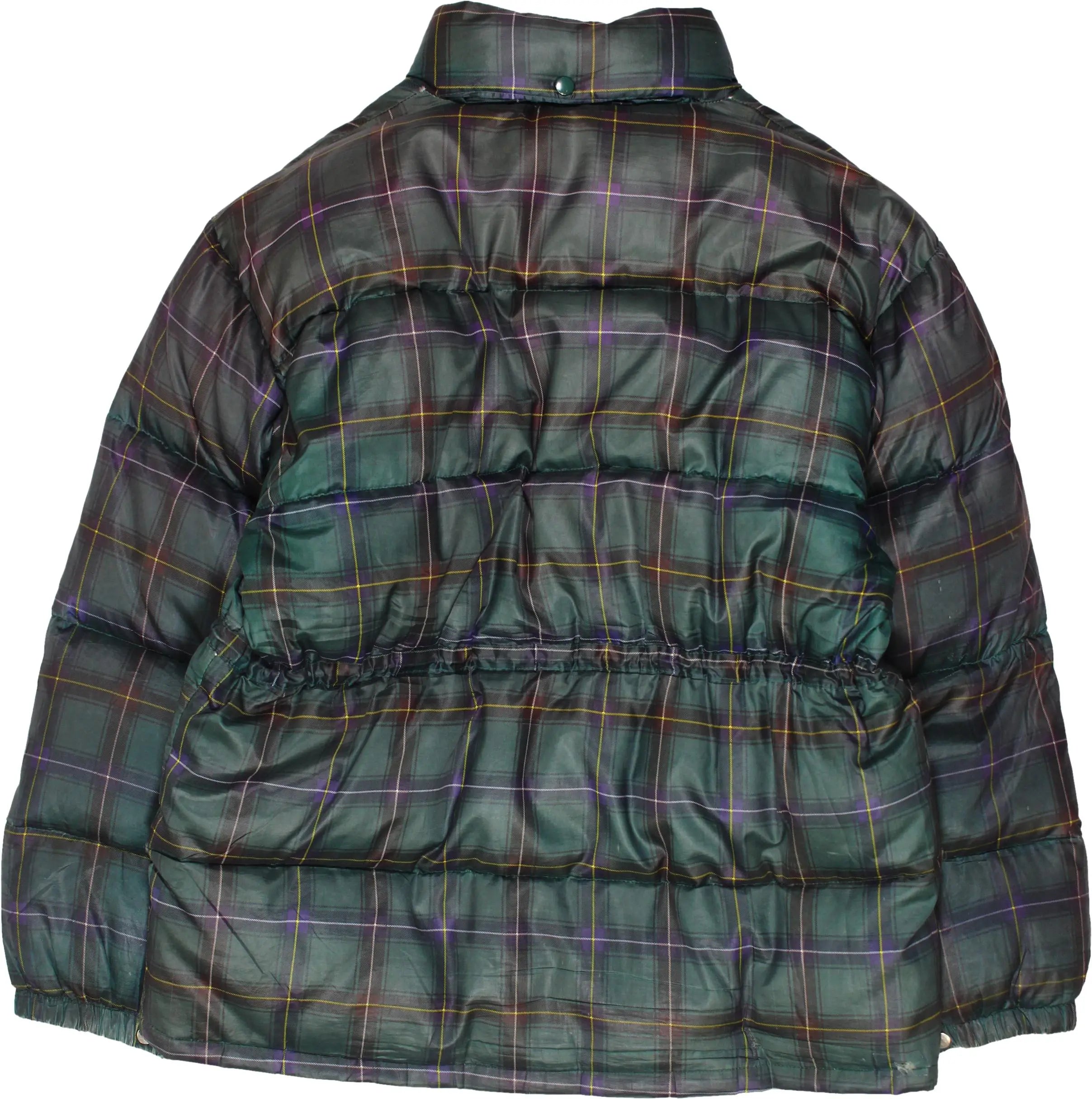 NAF NAF - Checked Coat- ThriftTale.com - Vintage and second handclothing