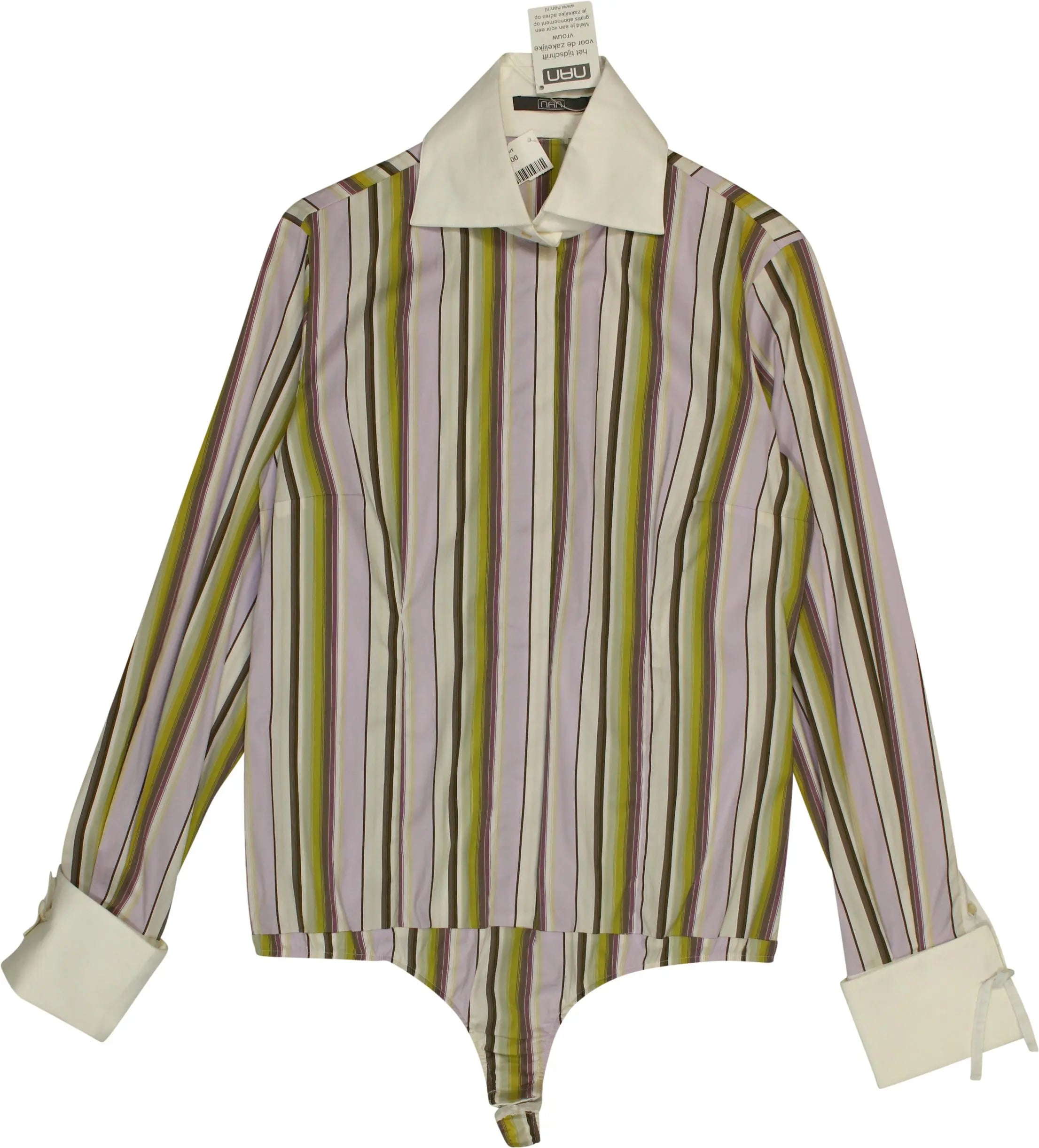 NAN - 00s Striped Shirt- ThriftTale.com - Vintage and second handclothing