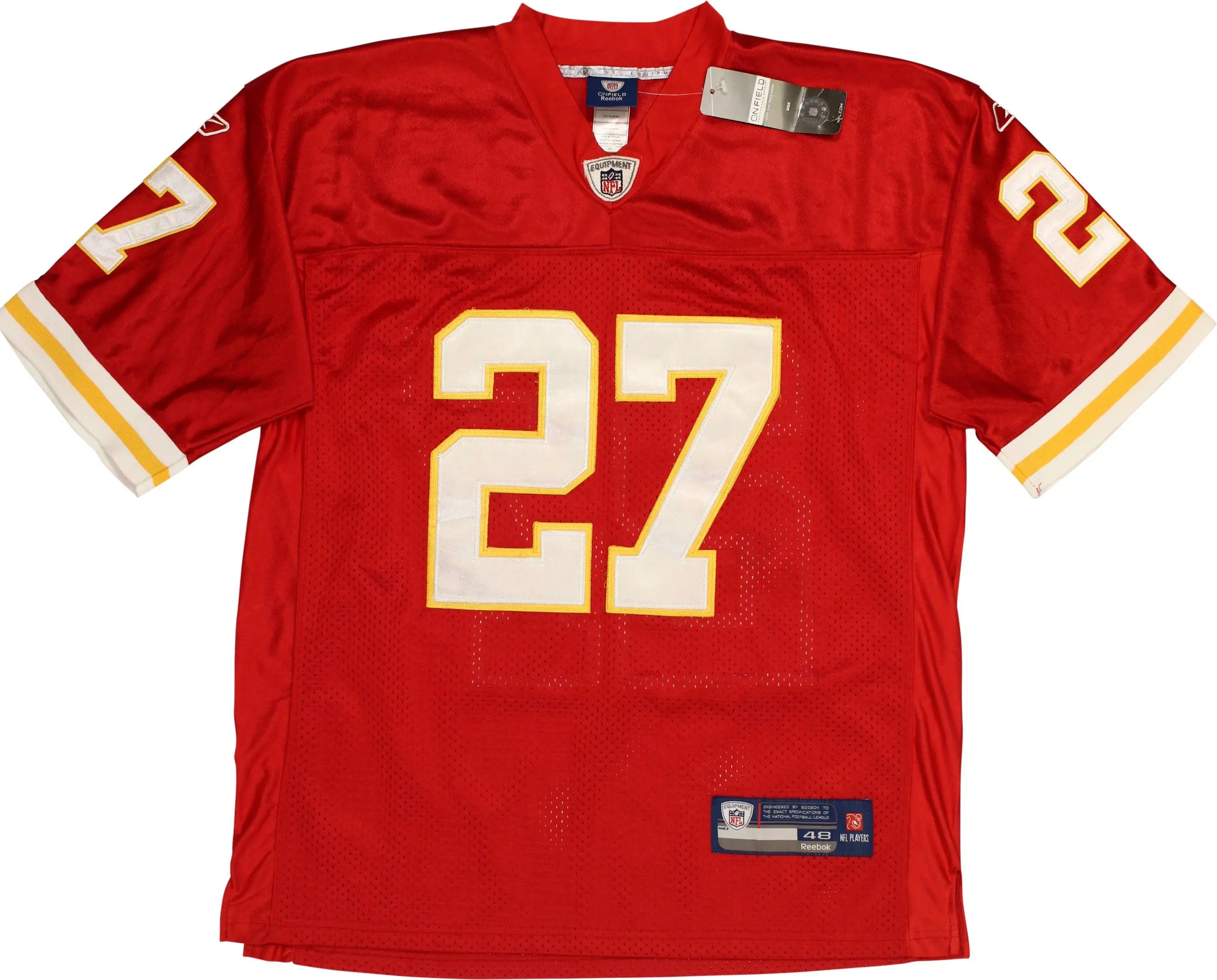 NFL - Kansas City Chieft NFL Jersey by Reebok- ThriftTale.com - Vintage and second handclothing