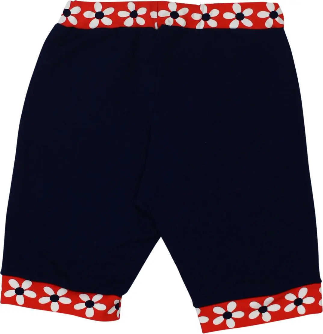 Nailon Rhodiatoce - Blue Swim Shorts- ThriftTale.com - Vintage and second handclothing