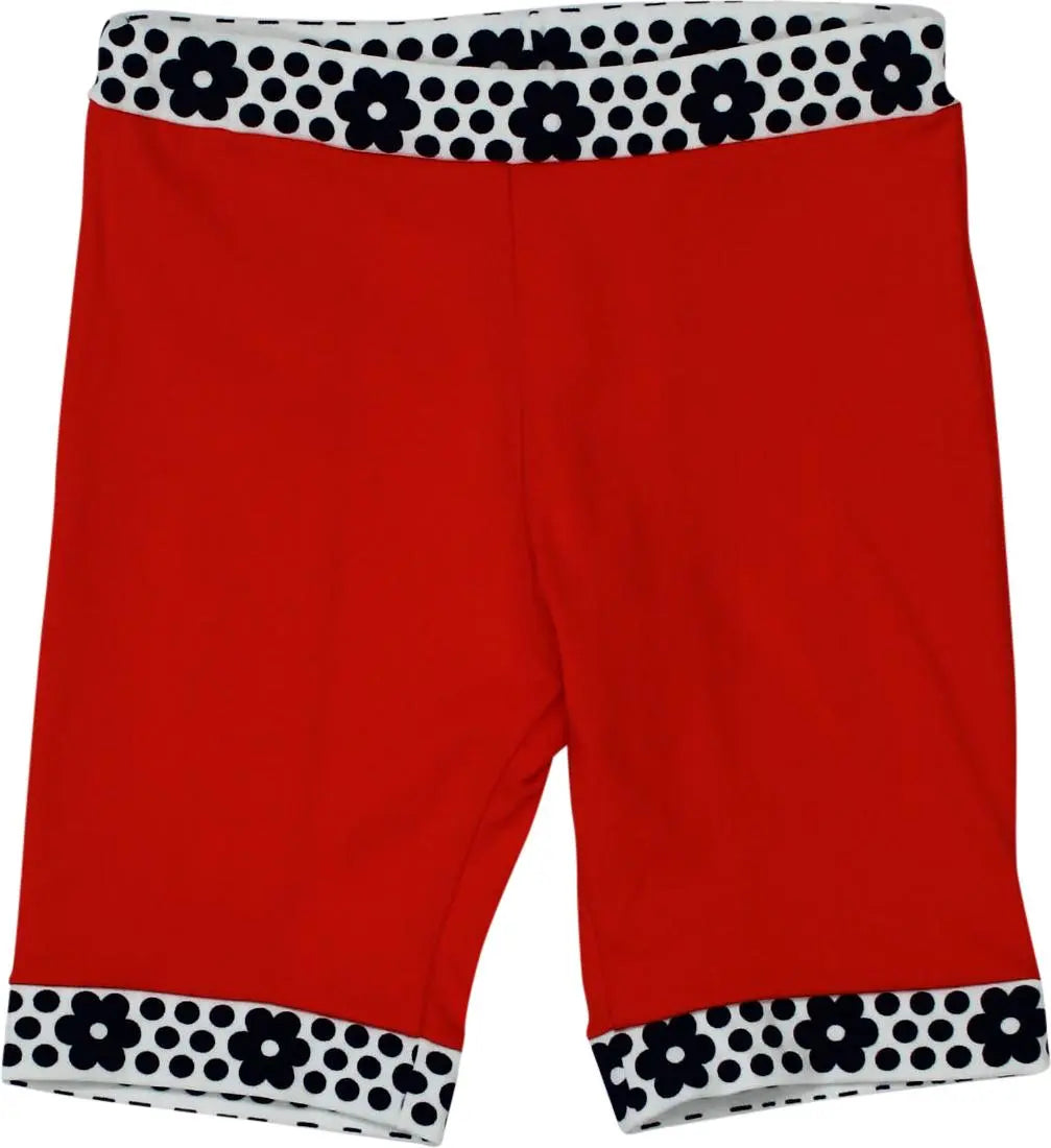 Nailon Rhodiatoce - Orange Swim Shorts- ThriftTale.com - Vintage and second handclothing