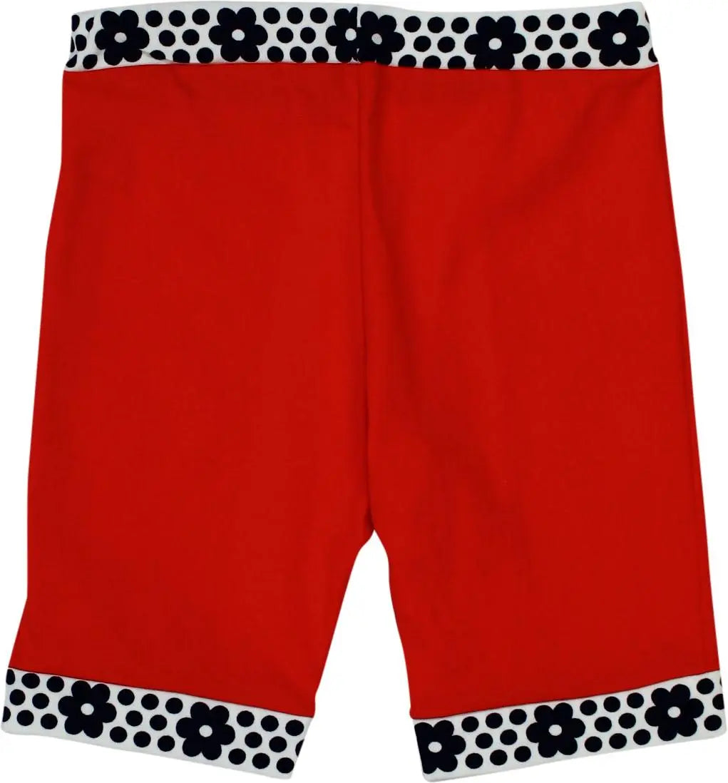 Nailon Rhodiatoce - Orange Swim Shorts- ThriftTale.com - Vintage and second handclothing