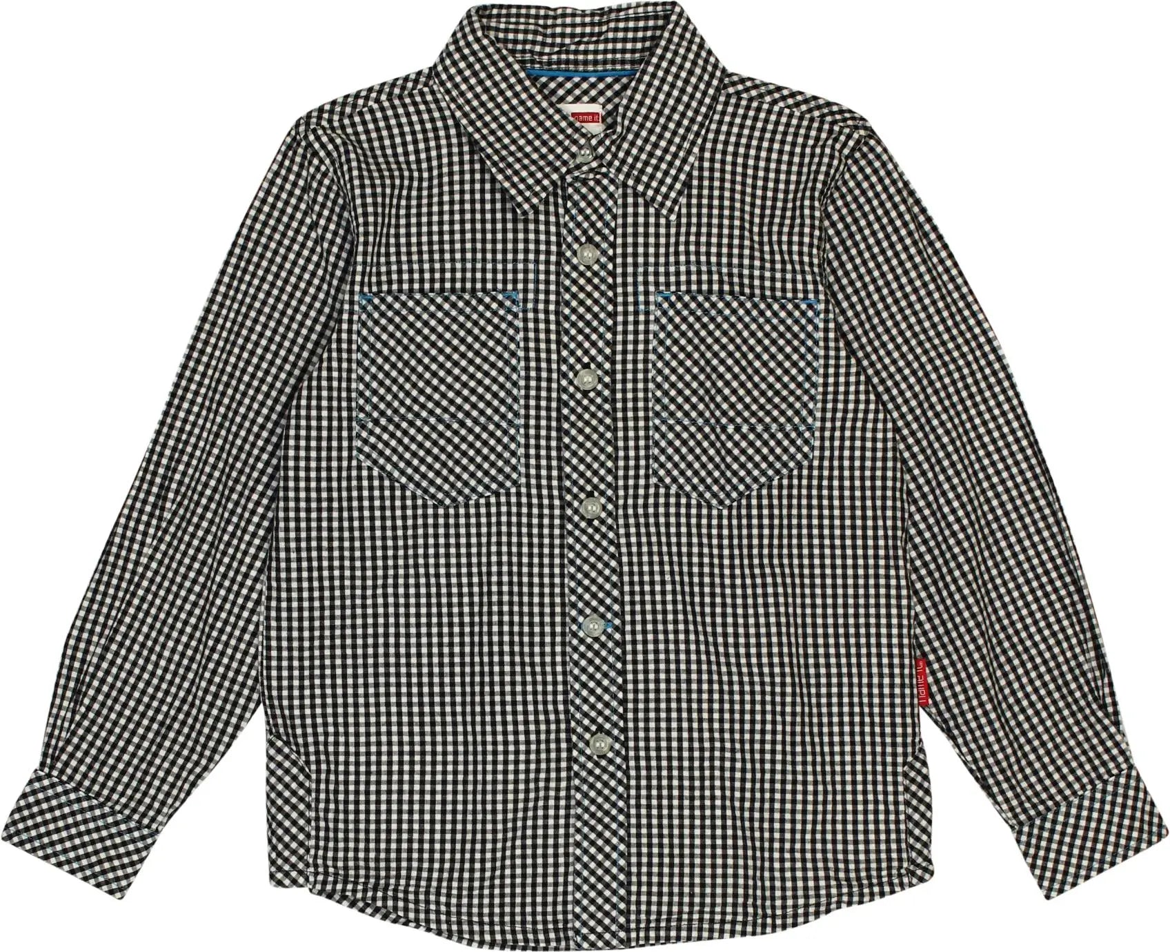 Name it - Checkered Shirt- ThriftTale.com - Vintage and second handclothing