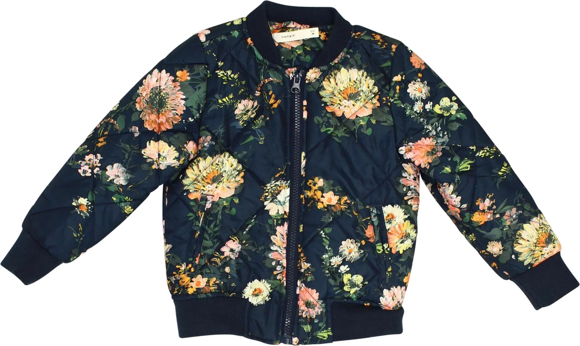 Name it - Floral Jacket by Name it- ThriftTale.com - Vintage and second handclothing