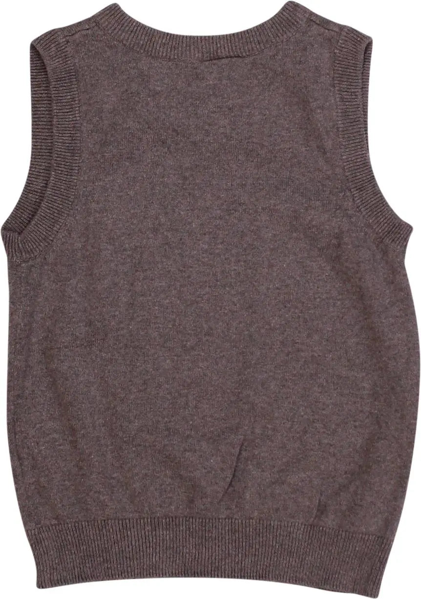 Name it - Grey Vest- ThriftTale.com - Vintage and second handclothing