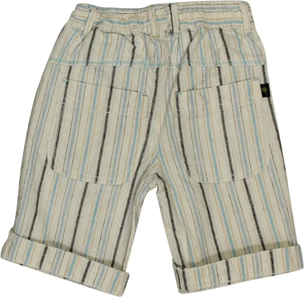 Name it - White Striped Shorts- ThriftTale.com - Vintage and second handclothing