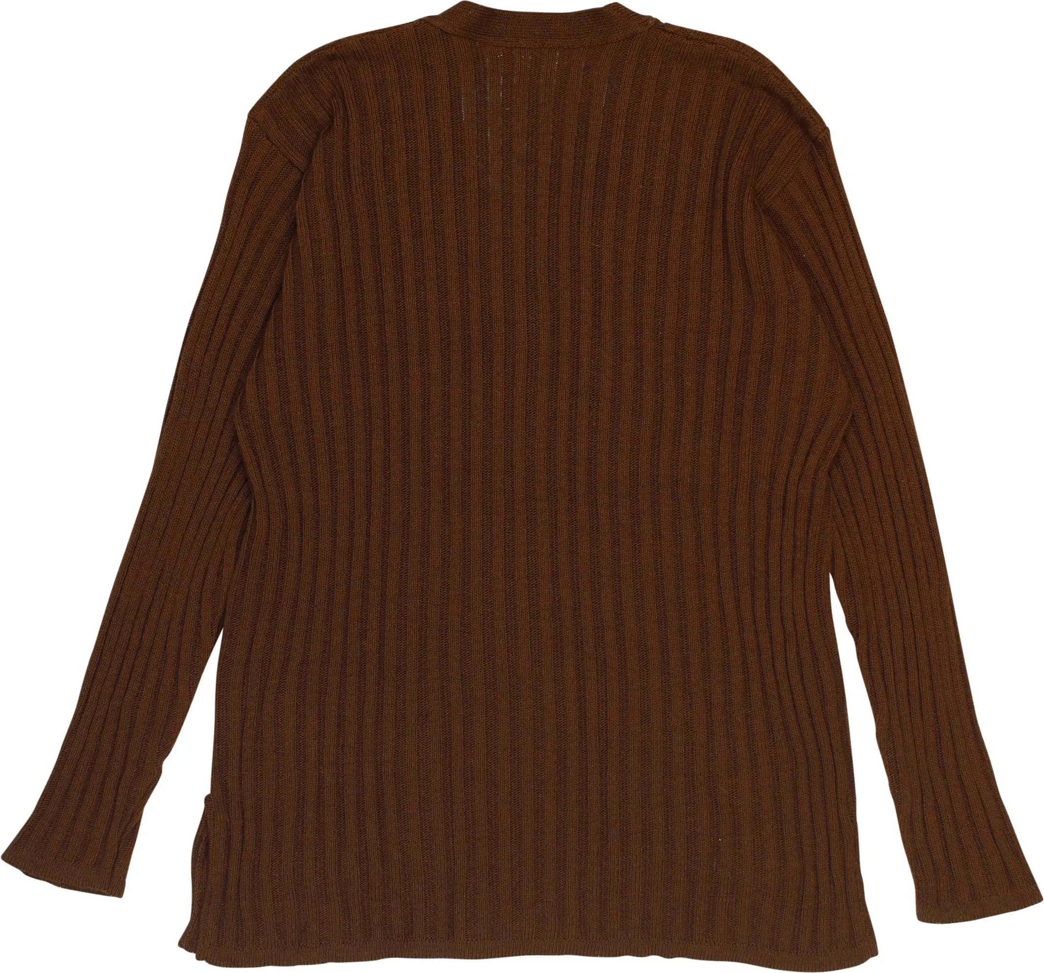 Nanuk - Brown Cable Cardigan- ThriftTale.com - Vintage and second handclothing