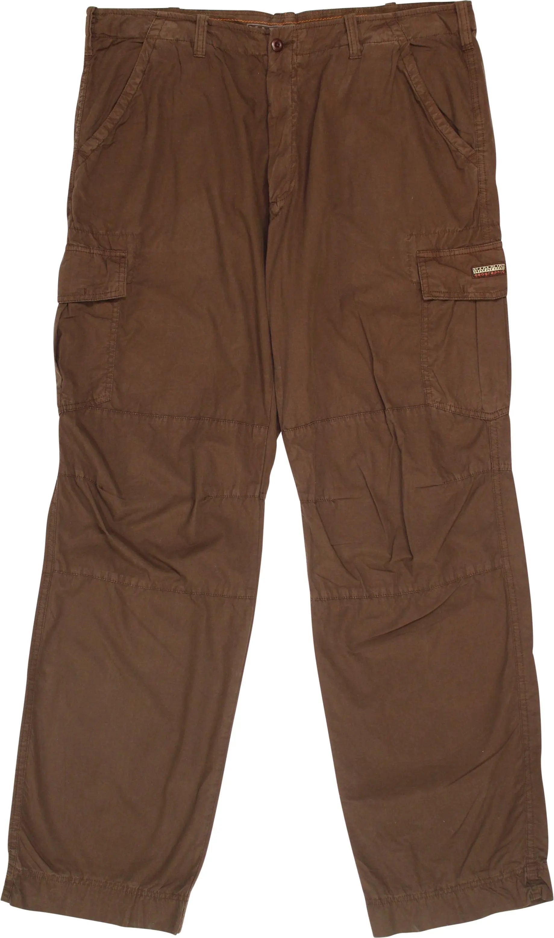 Napapijri - Brown Napapijri trousers- ThriftTale.com - Vintage and second handclothing