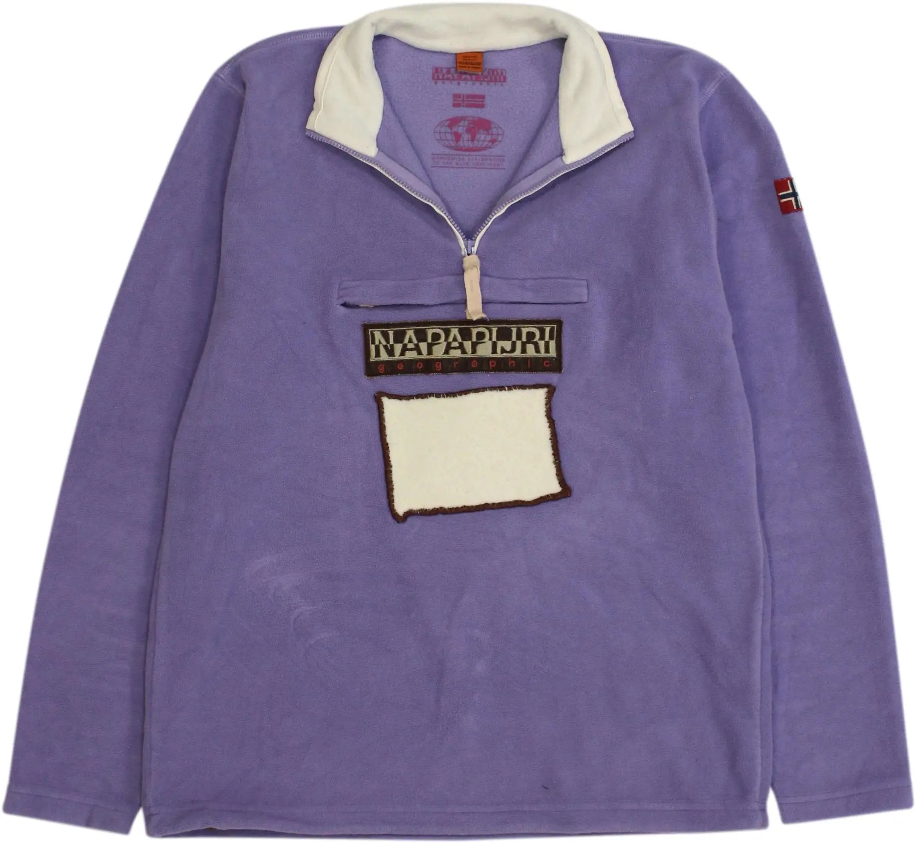 Napapijri - Purple Sweater by Napapijri- ThriftTale.com - Vintage and second handclothing