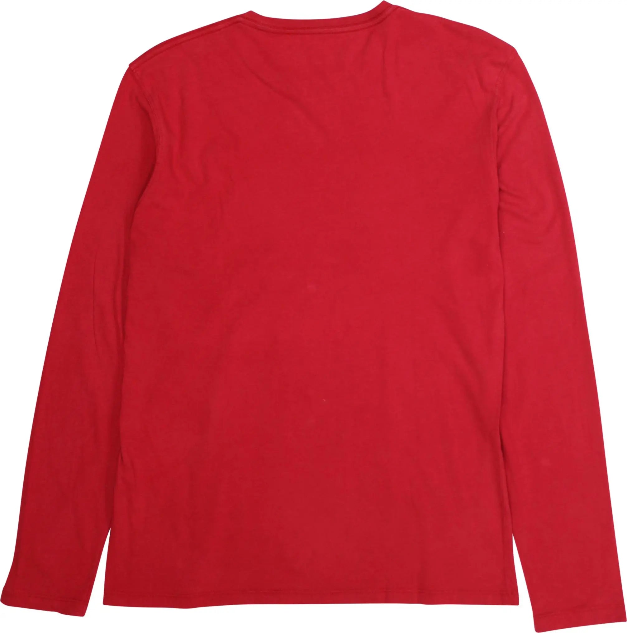 Napapijri - Red Long Sleeve by Napaijri- ThriftTale.com - Vintage and second handclothing