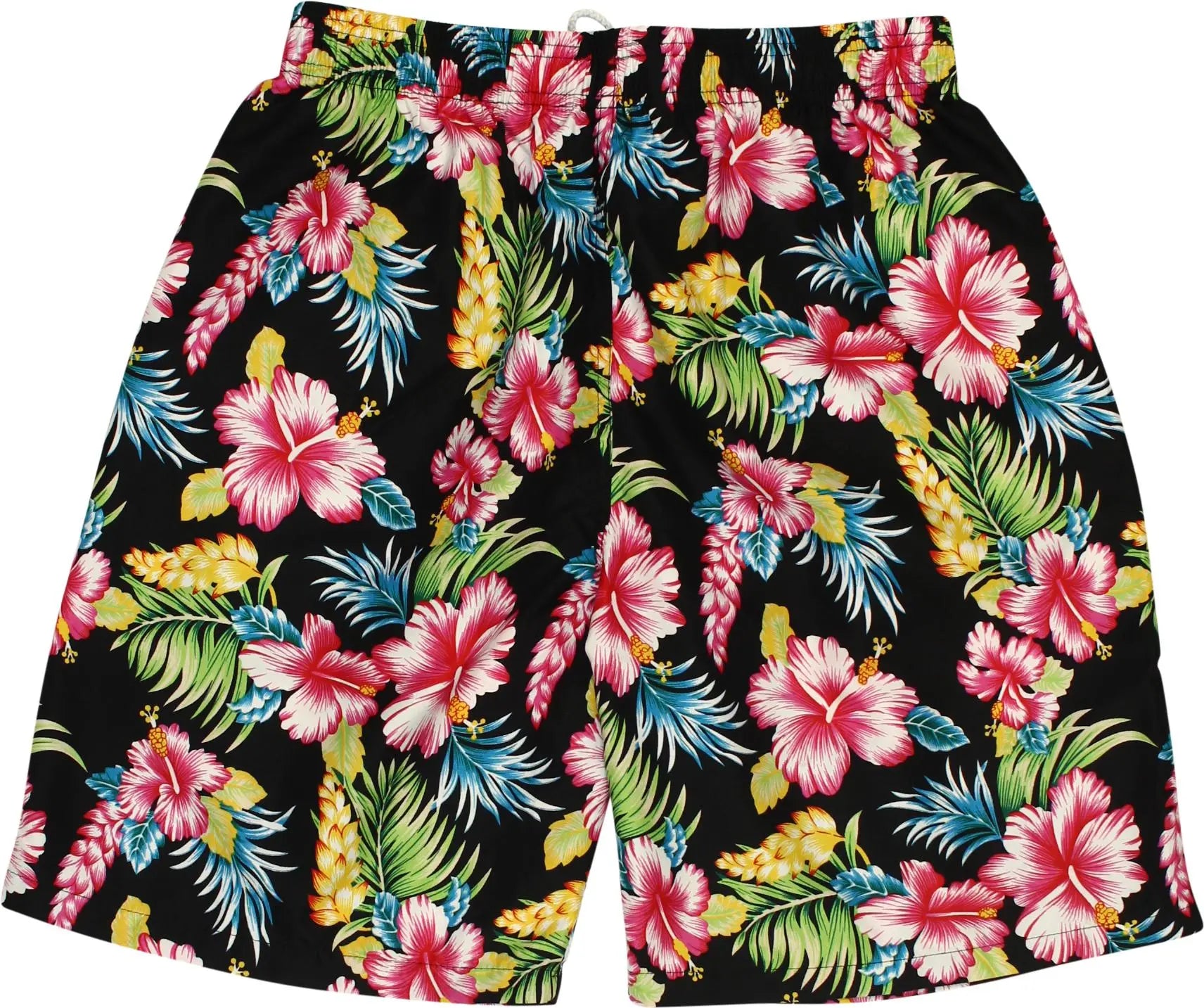 Natural M - Hawaiian Swim Shorts- ThriftTale.com - Vintage and second handclothing