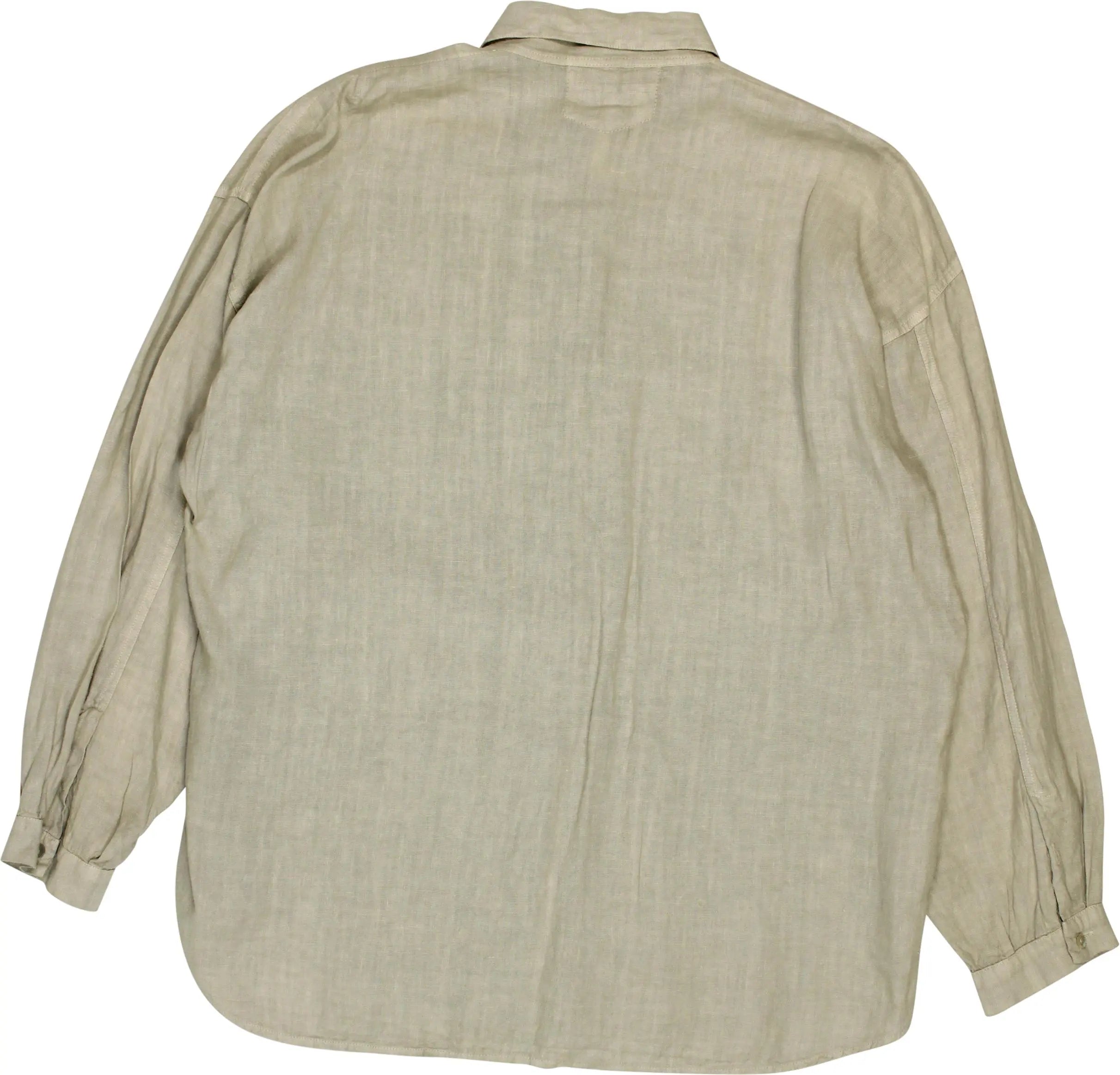 Natural Wave - Linen Shirt- ThriftTale.com - Vintage and second handclothing