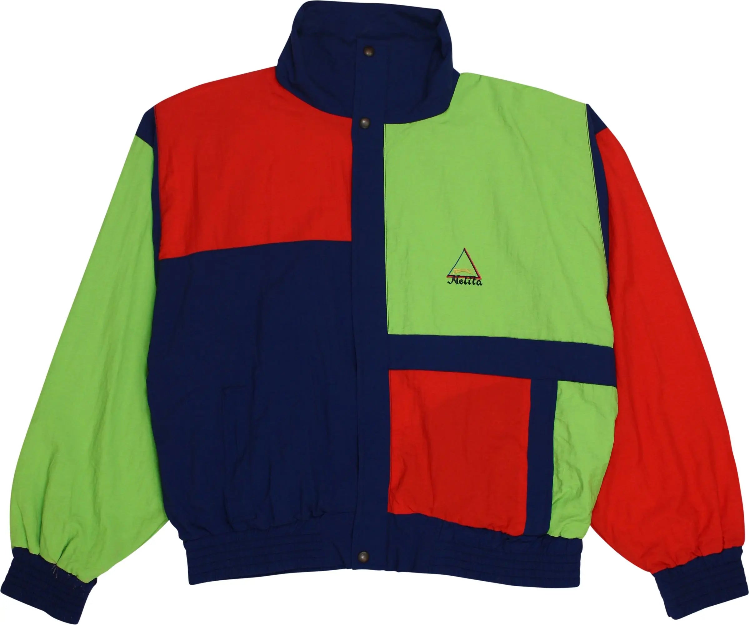 Nelita - 80s Windbreaker- ThriftTale.com - Vintage and second handclothing