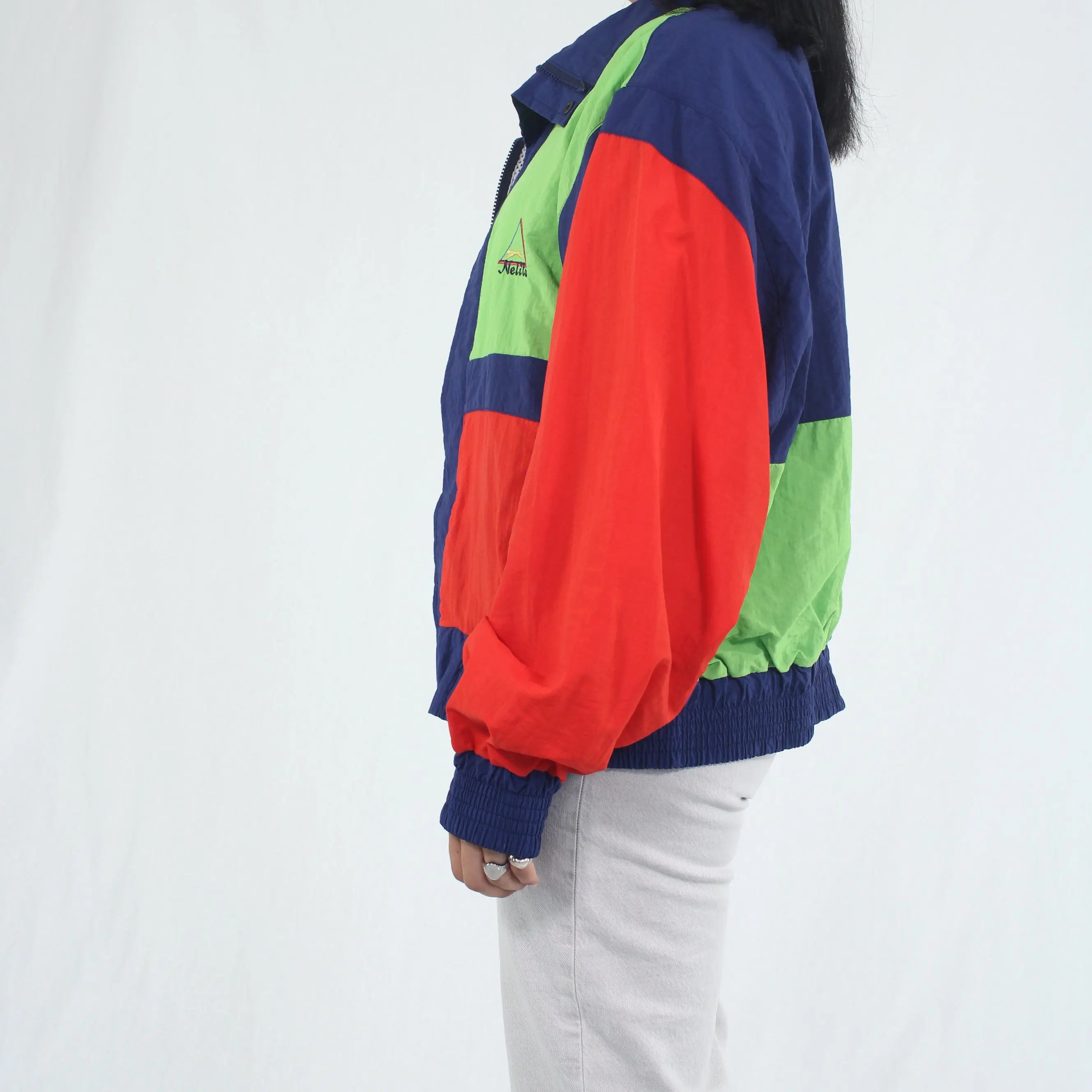 Nelita - 80s Windbreaker- ThriftTale.com - Vintage and second handclothing